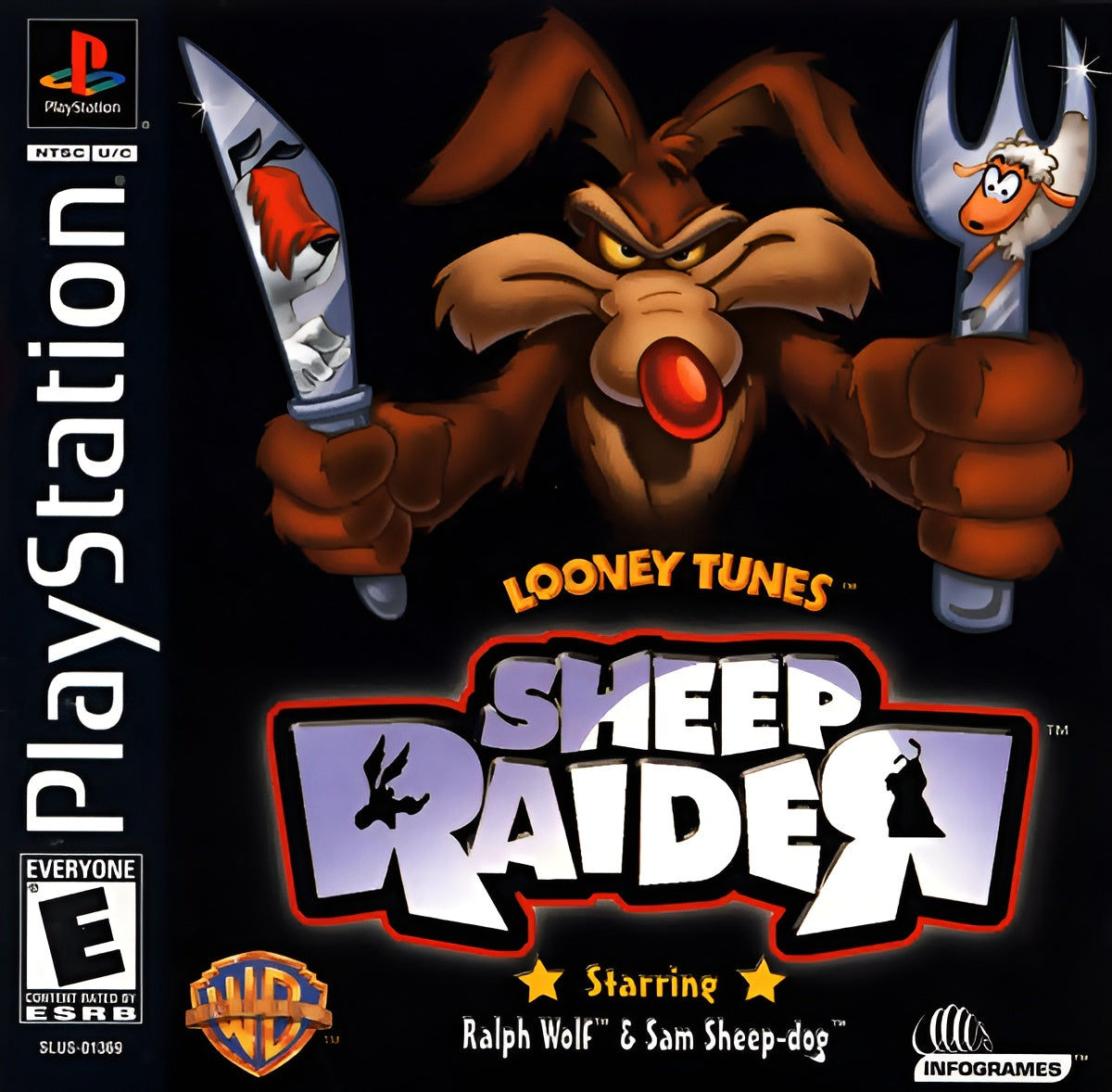 Sheep Raider Playstation - Video Game - Used - CaveGamers