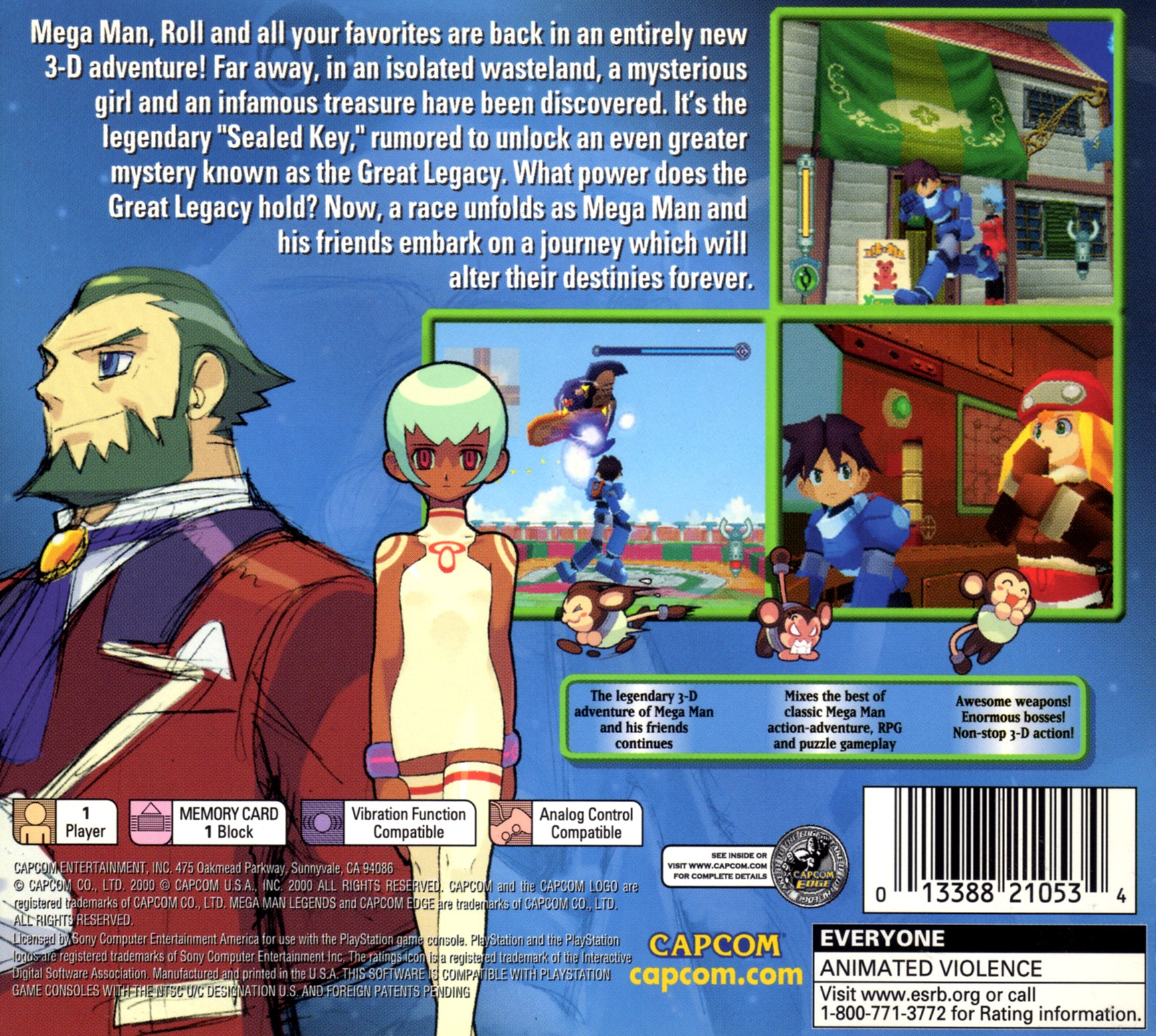 Mega Man Legends 2 Playstation - Video Game - Used - CaveGamers - Image 2
