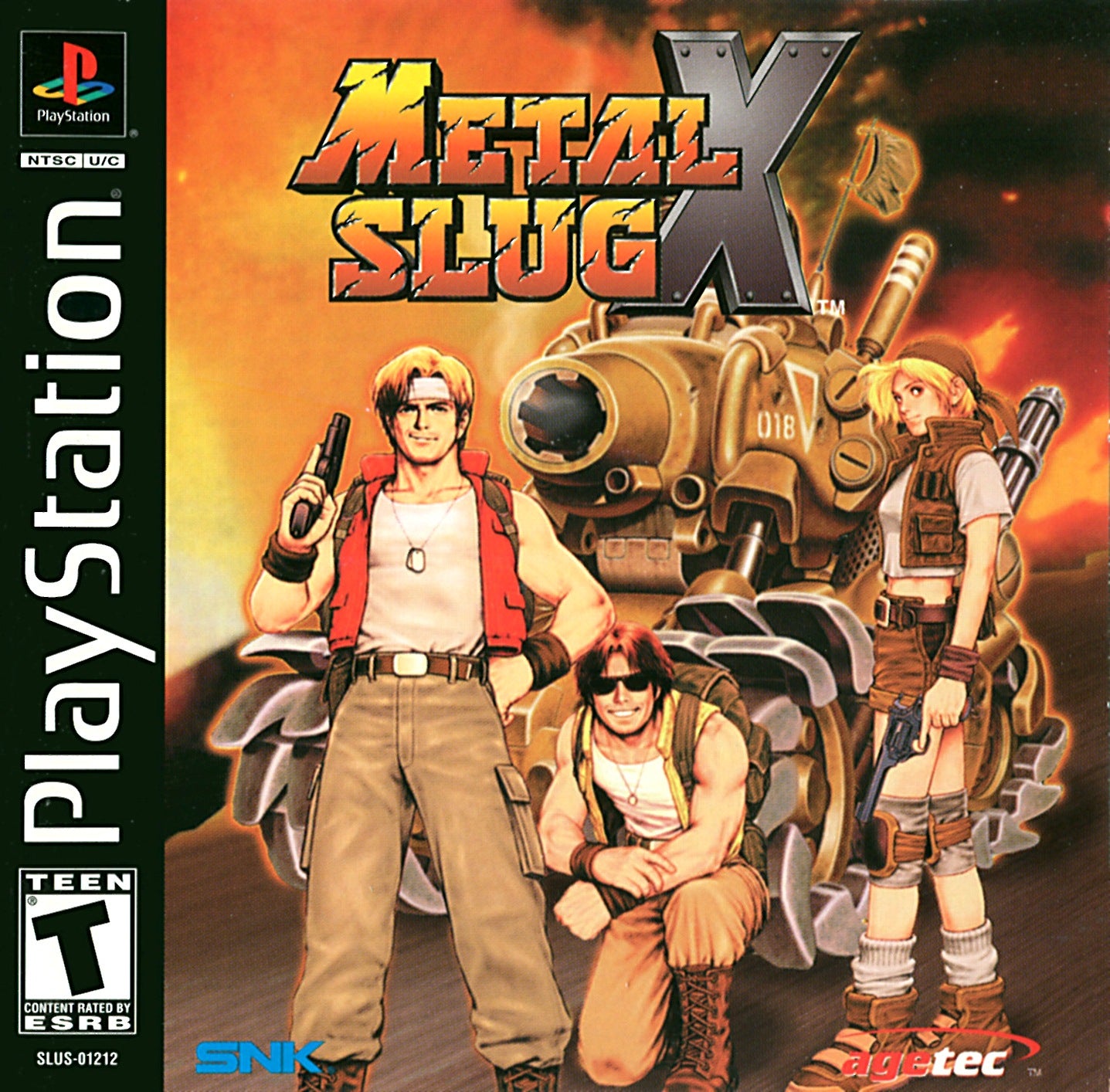 Metal Slug X Playstation - Video Game - Used - CaveGamers