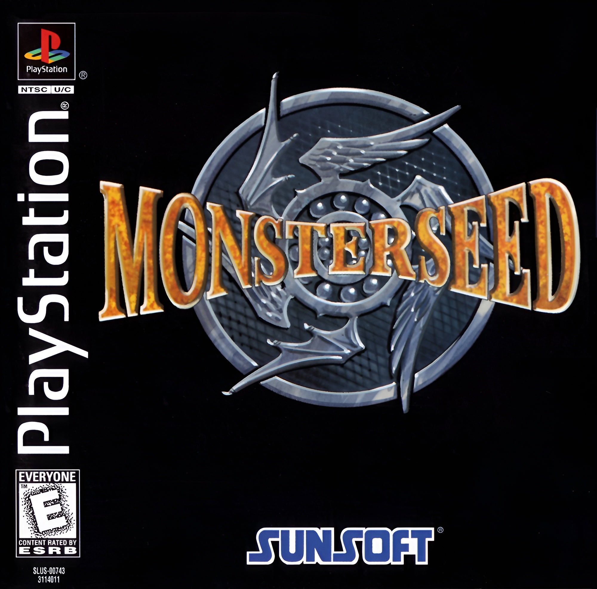 Monsterseed Playstation - Video Game - Used - CaveGamers