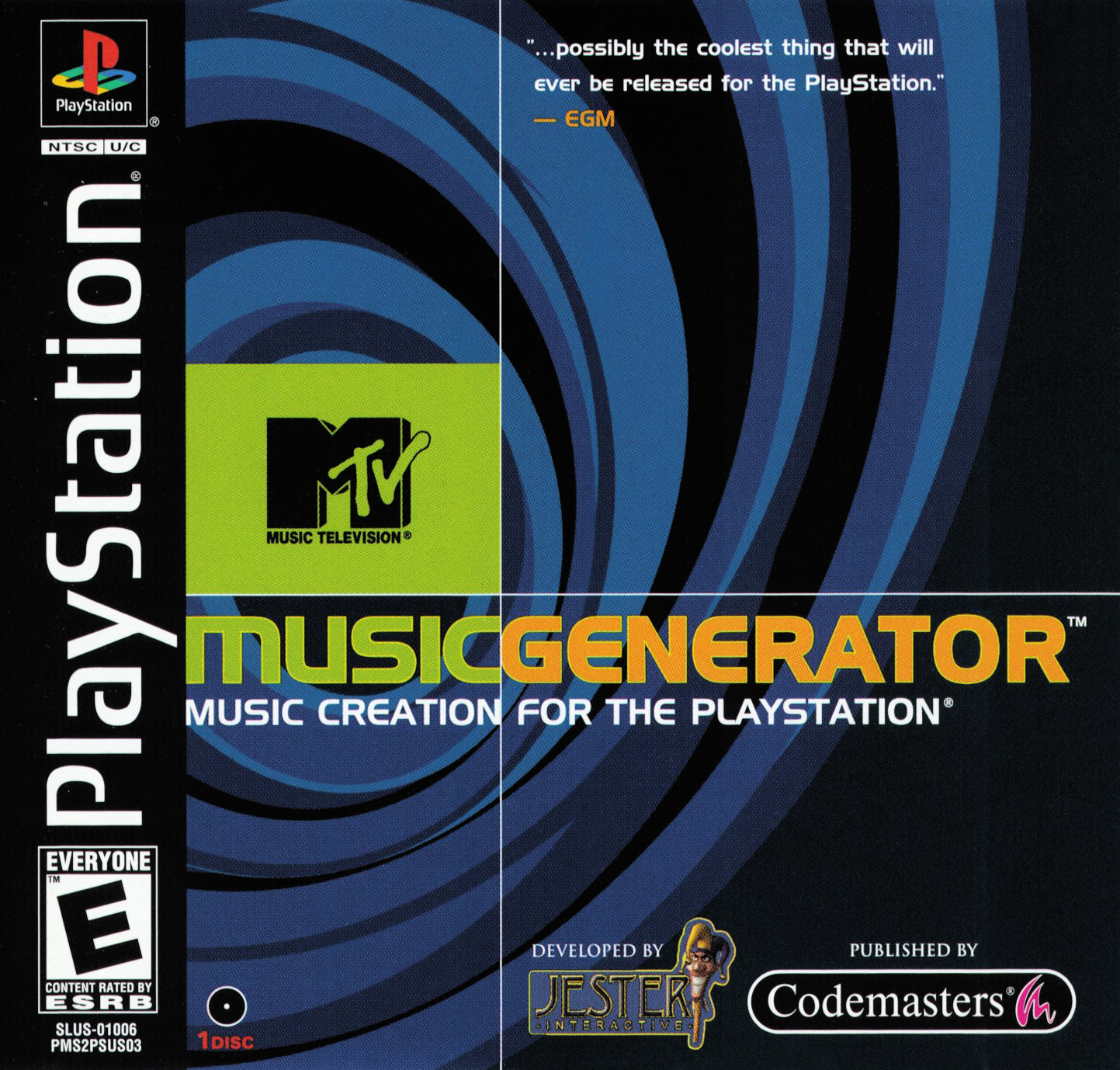 MTV Music Generator Playstation - Video Game - Used - CaveGamers
