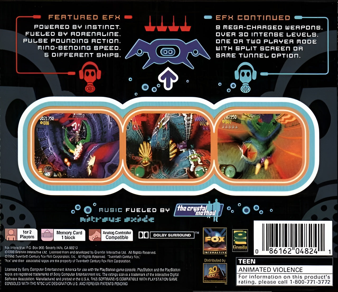 N2O Nitrous Oxide Playstation - Video Game - Used - CaveGamers - Image 2