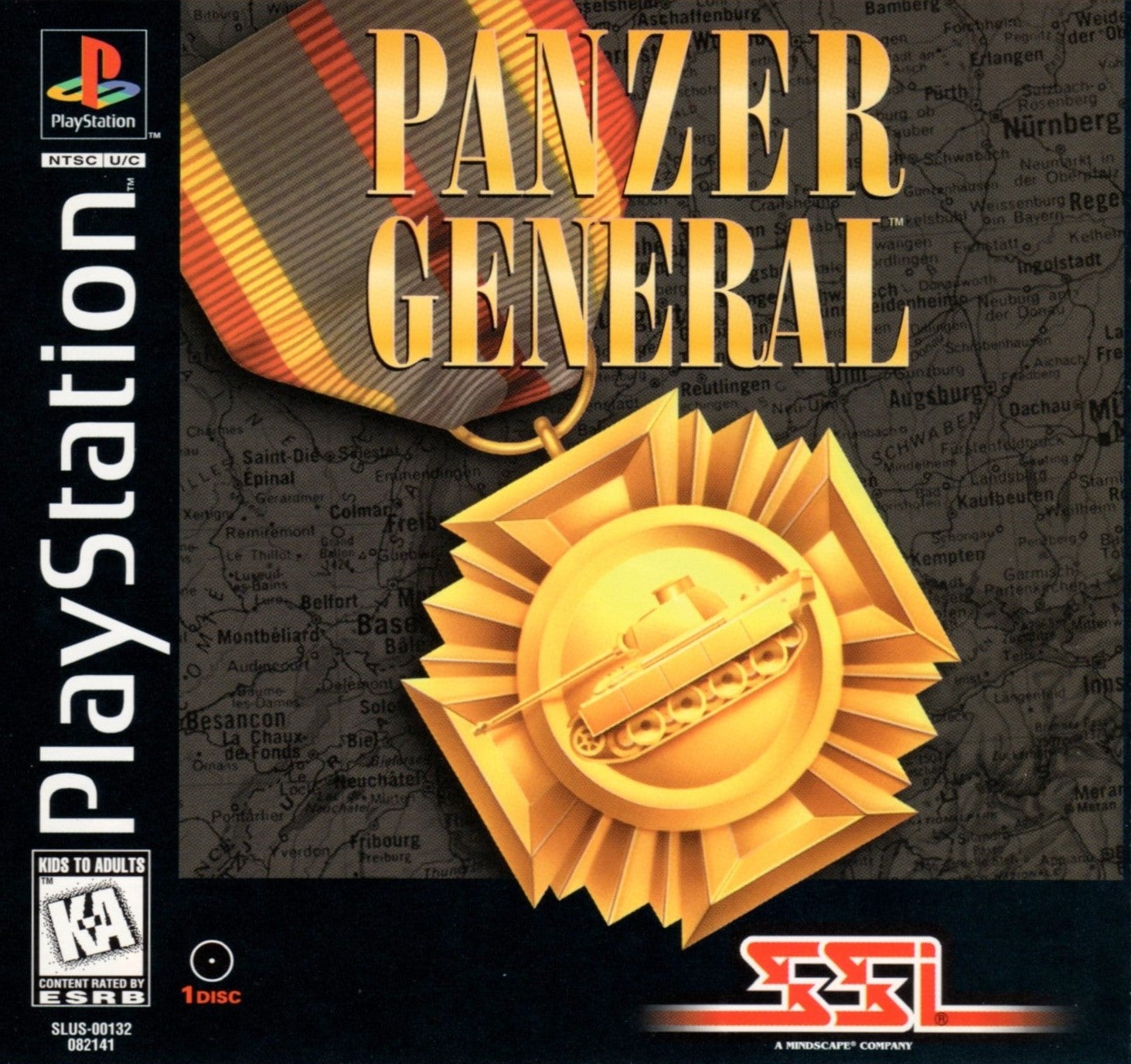 Panzer General Playstation - Video Game - Used - CaveGamers