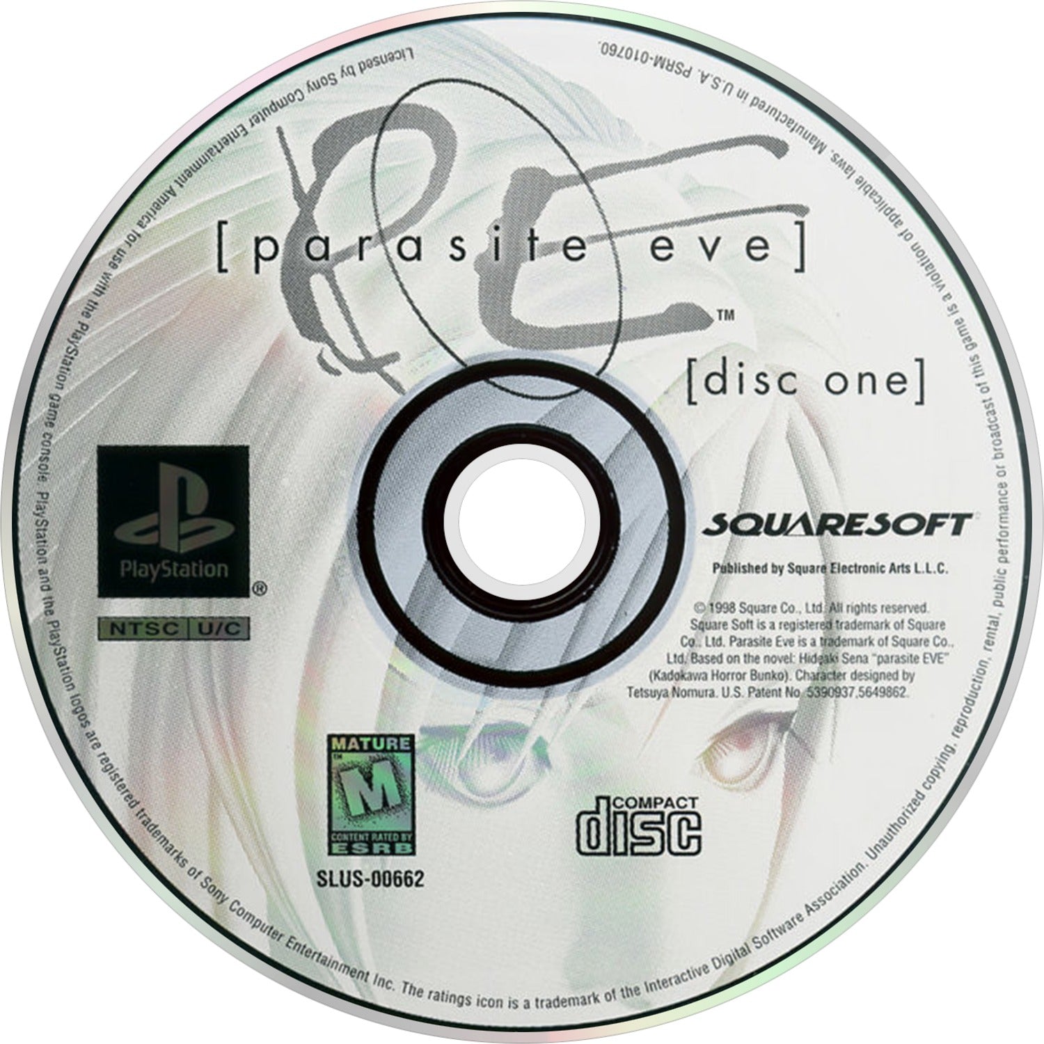 Parasite Eve [2 Discs] Playstation - Video Game - Used - CaveGamers - Image 3