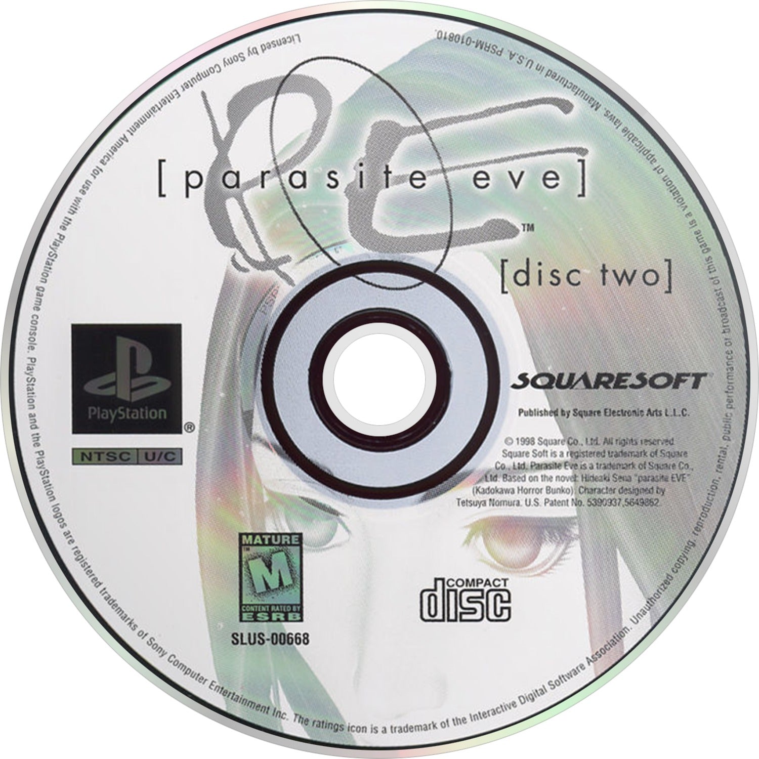Parasite Eve [2 Discs] Playstation - Video Game - Used - CaveGamers - Image 4