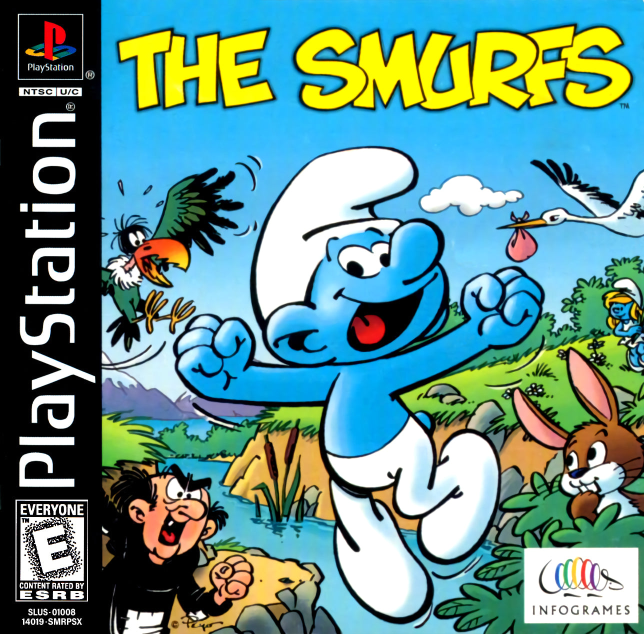 Smurfs Playstation - Video Game - Used - CaveGamers