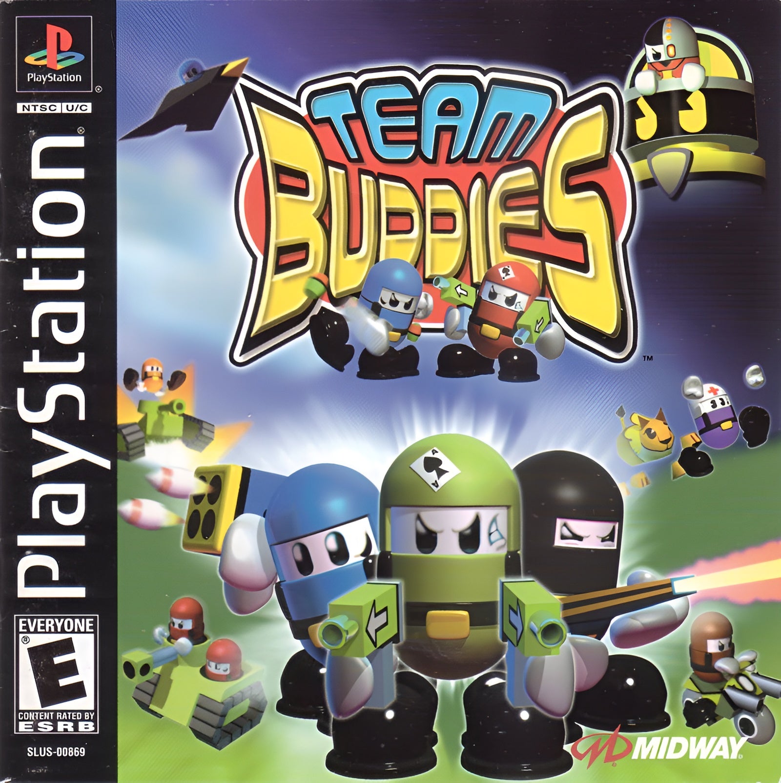 Team Buddies Playstation - Video Game - Used - CaveGamers