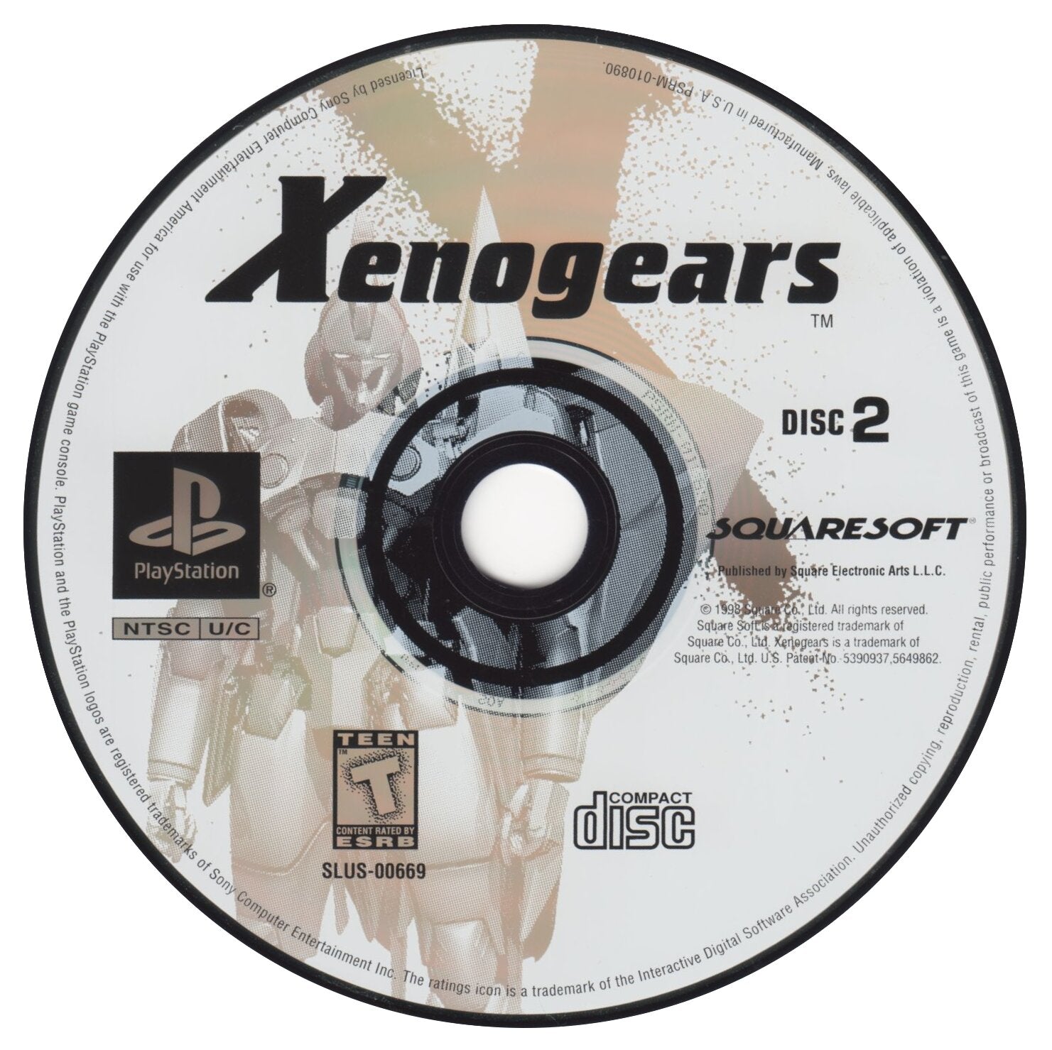 Xenogears [2 Discs] Playstation - Video Game - Used - CaveGamers - Image 4