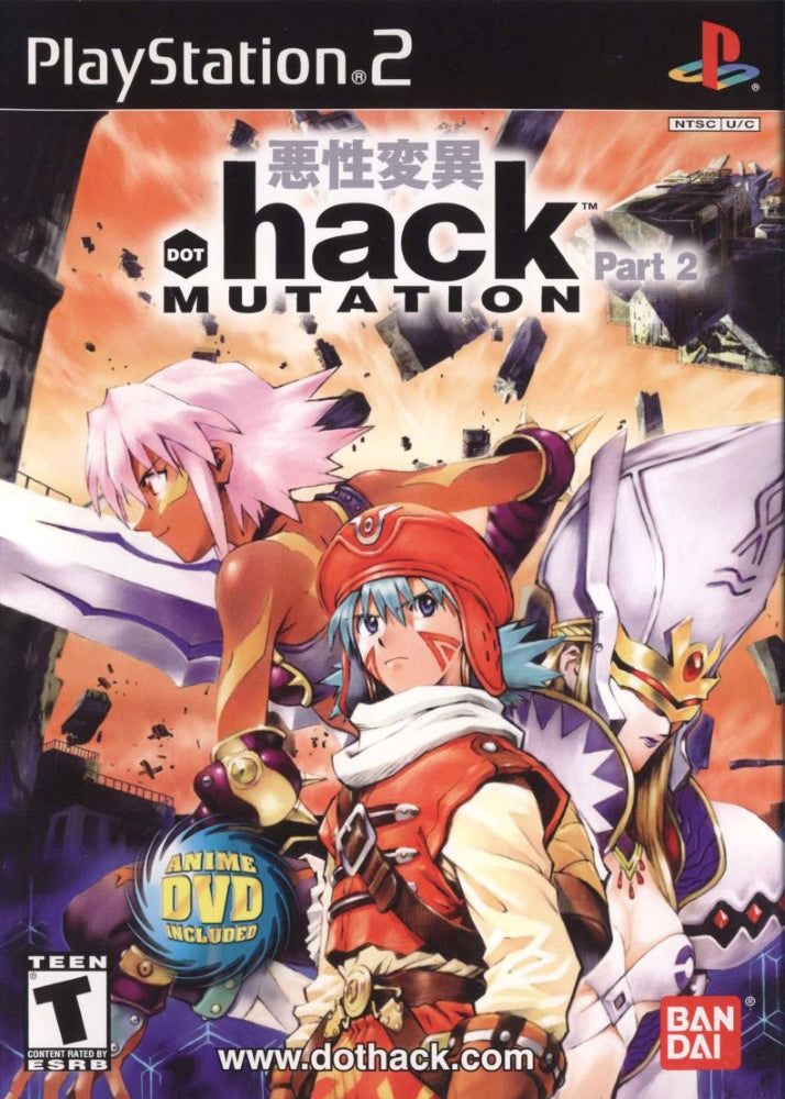.hack Mutation PS2 - Video Game - Used - CaveGamers