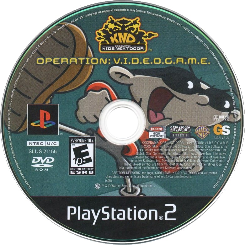 Codename Kids Next Door Operation VIDEOGAME