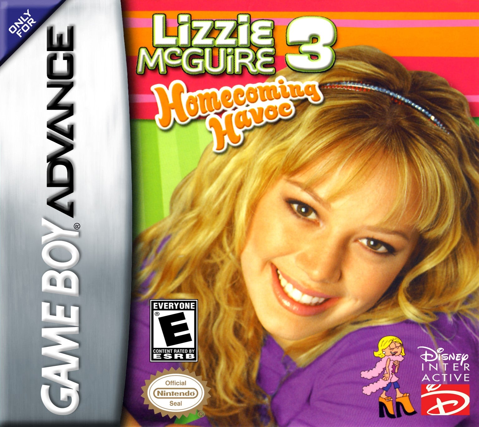 Lizzie McGuire 3: Homecoming Havoc Game Boy Advance - Video Game - Used - CaveGamers