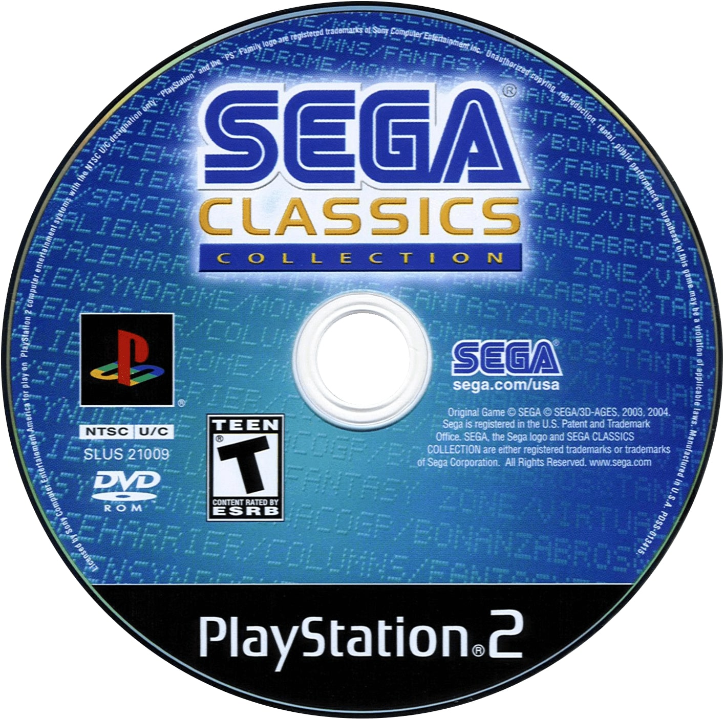 Sega Classics Collection