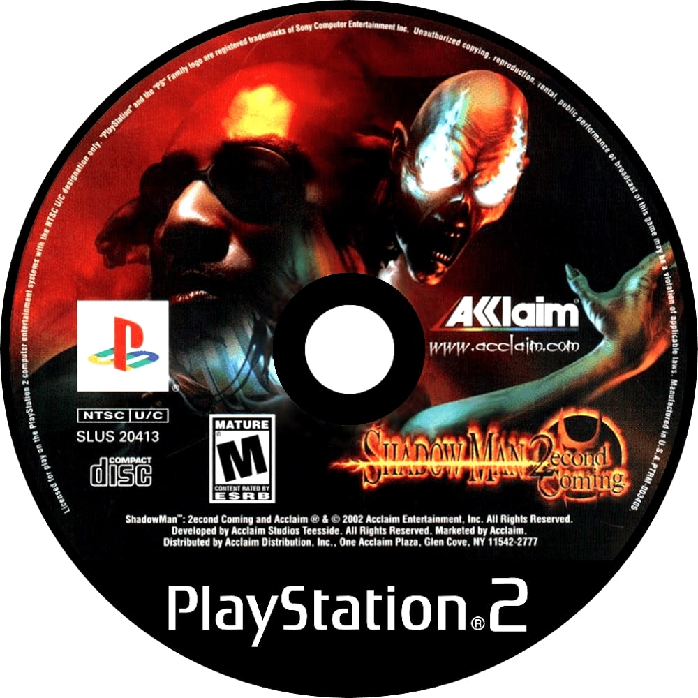 Shadow Man Second Coming PS2 - Video Game - Used - CaveGamers - Image 3