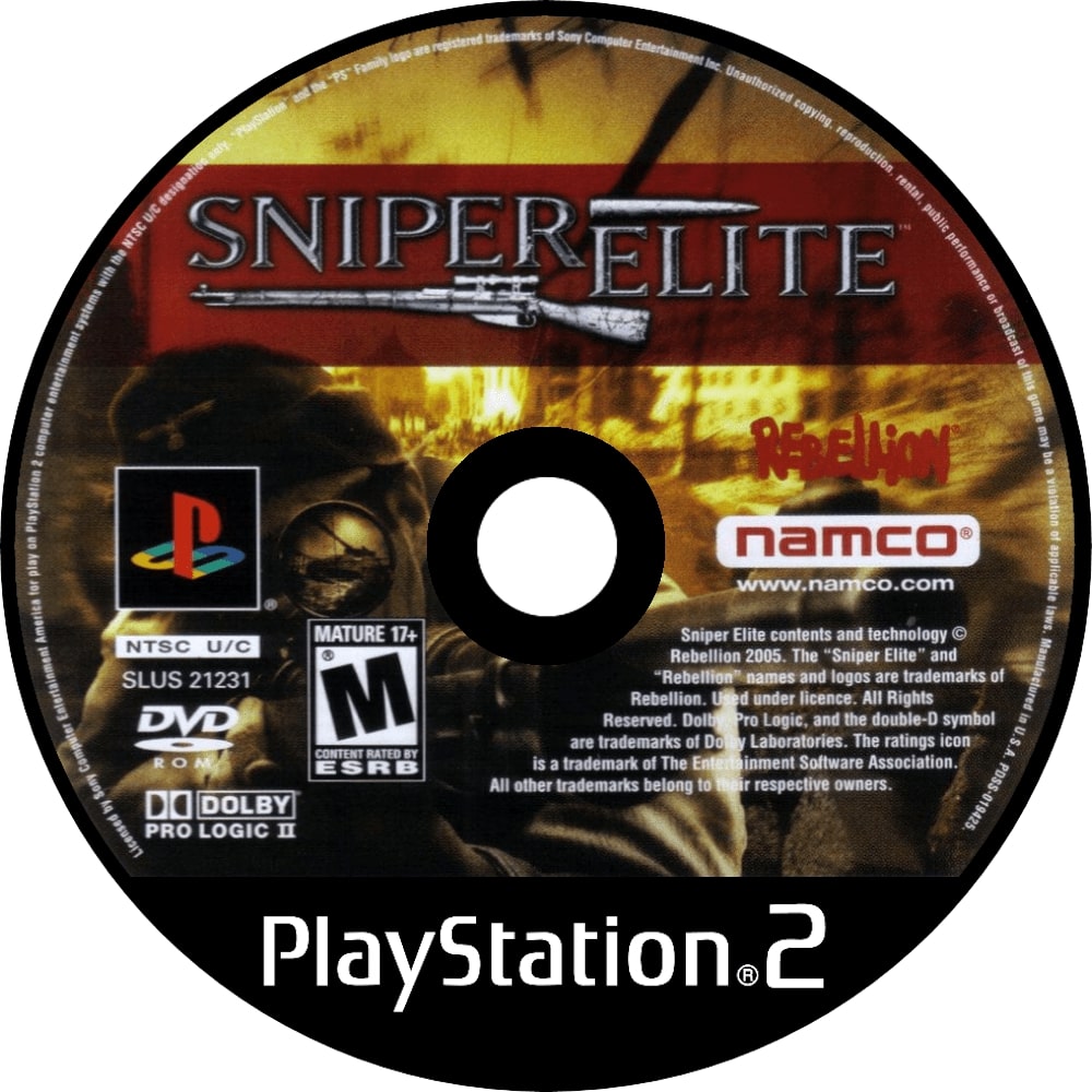 Sniper Elite PS2 - Video Game - Used - CaveGamers - Image 3