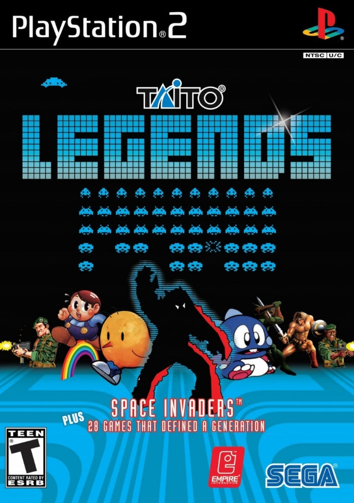 Taito Legends PS2 - Video Game - Used - CaveGamers