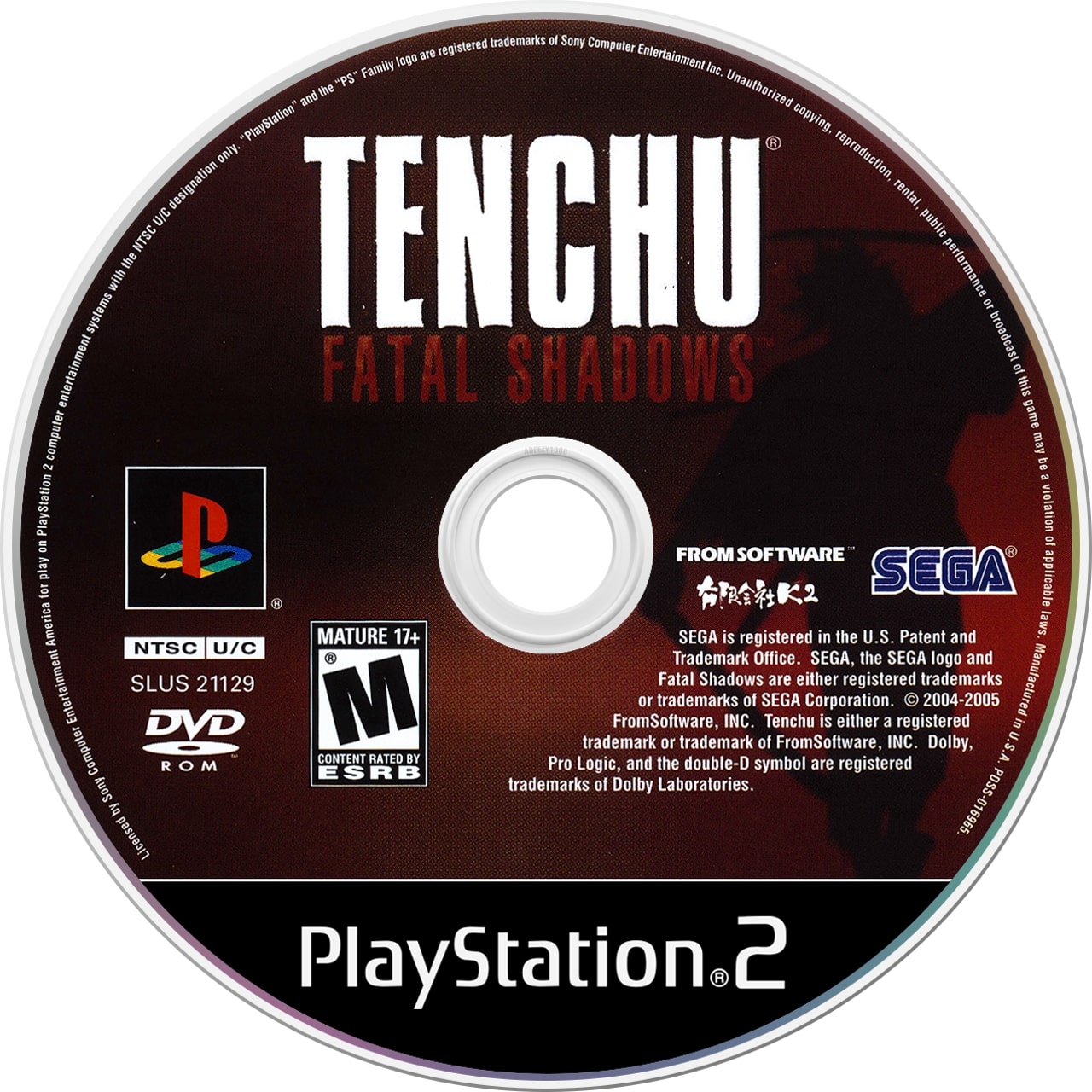 Tenchu Fatal Shadows