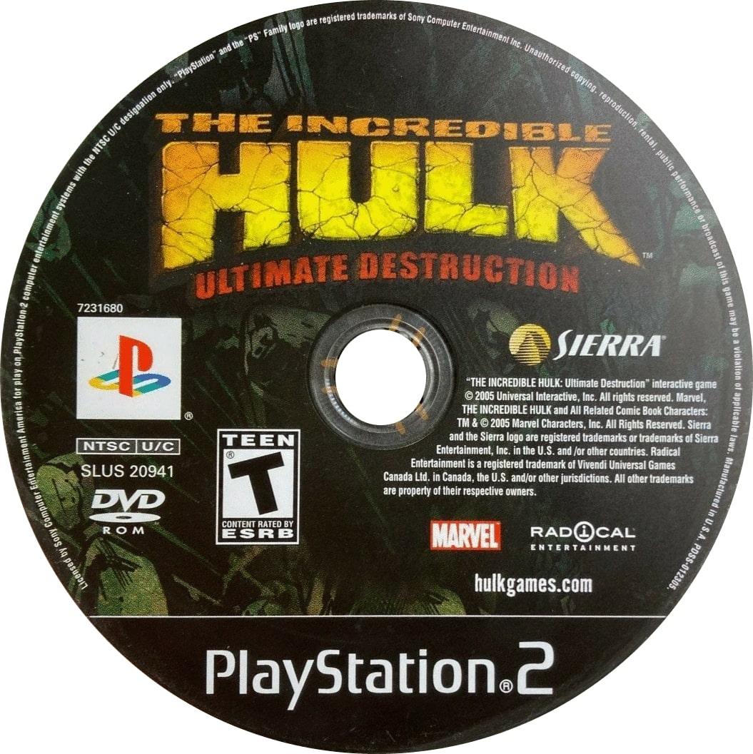 The Incredible Hulk Ultimate Destruction