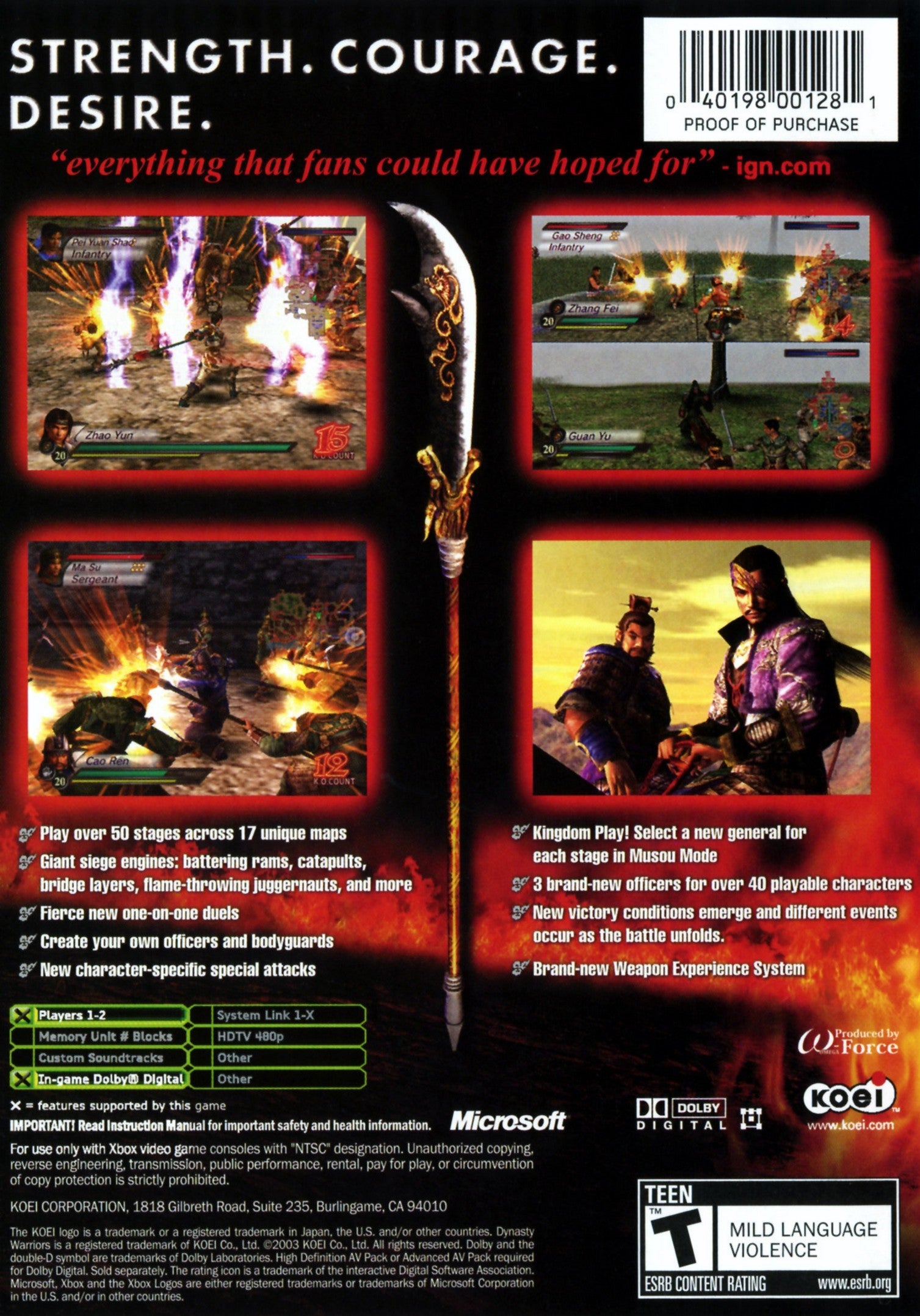 Dynasty Warriors 4