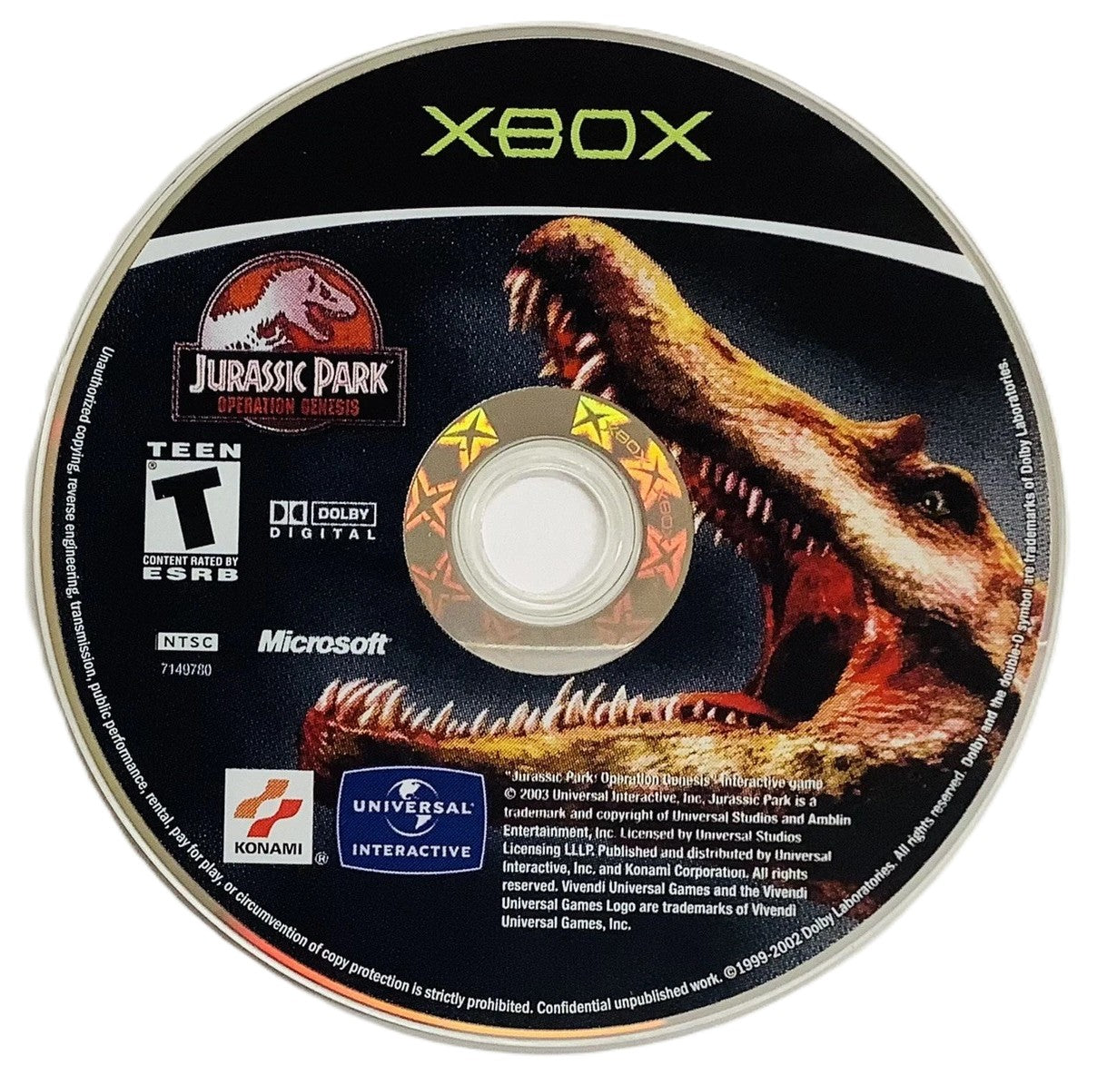 Jurassic Park Operation Genesis