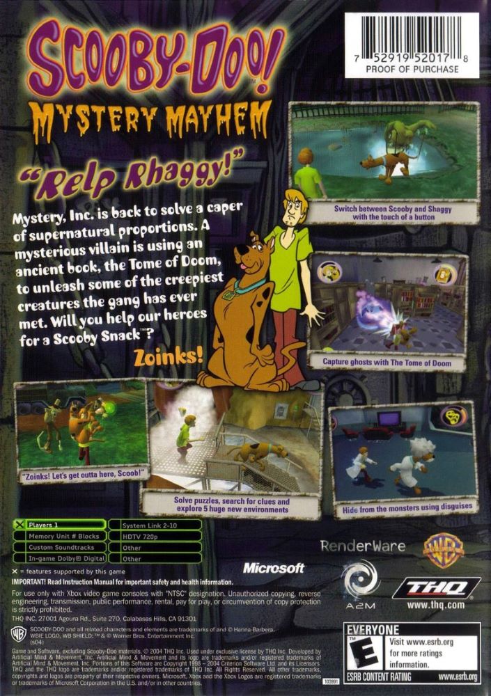 Scooby Doo Mystery Mayhem