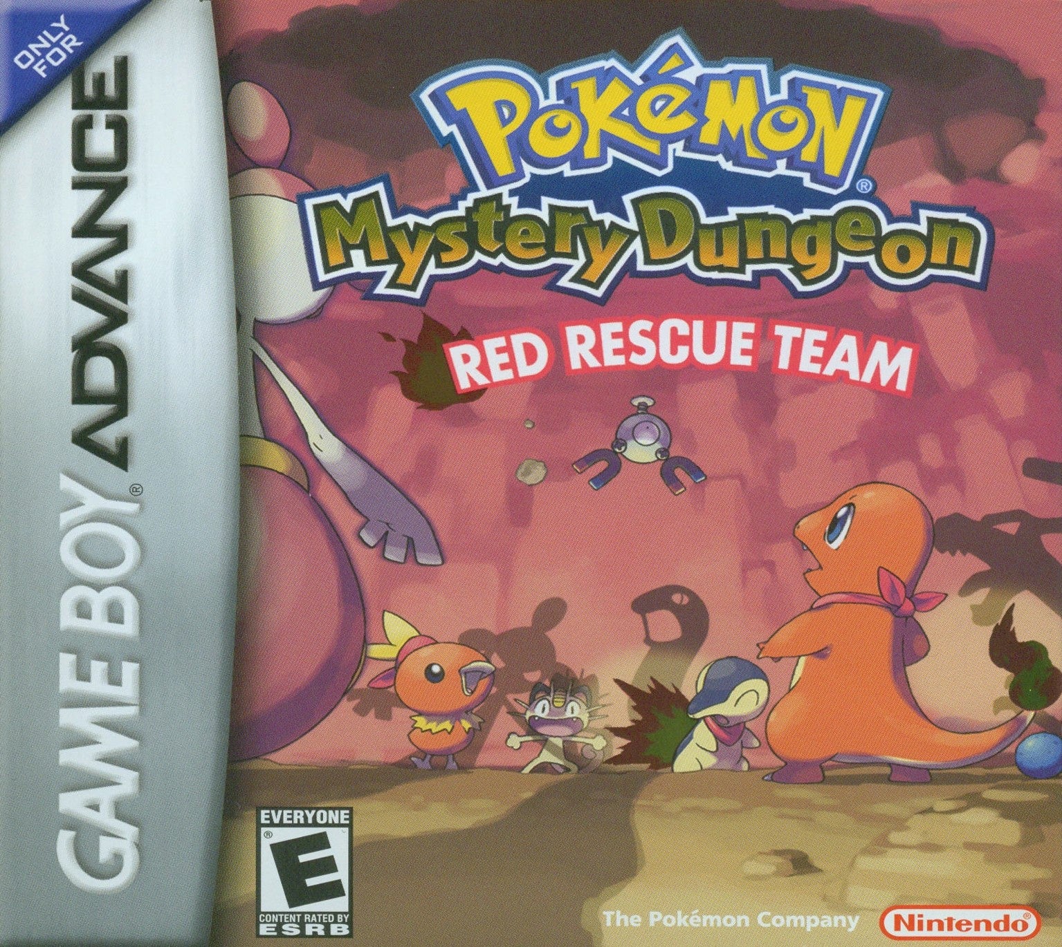 Pokemon Mystery Dungeon Red Rescue Team Game Boy Advance - Video Game - Used - CaveGamers
