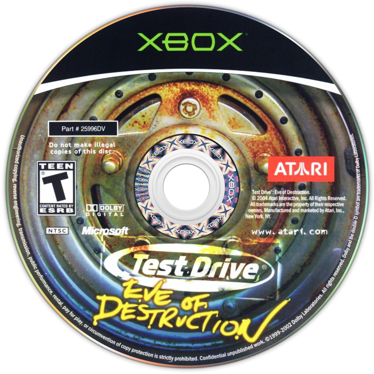 Test Drive Eve of Destruction