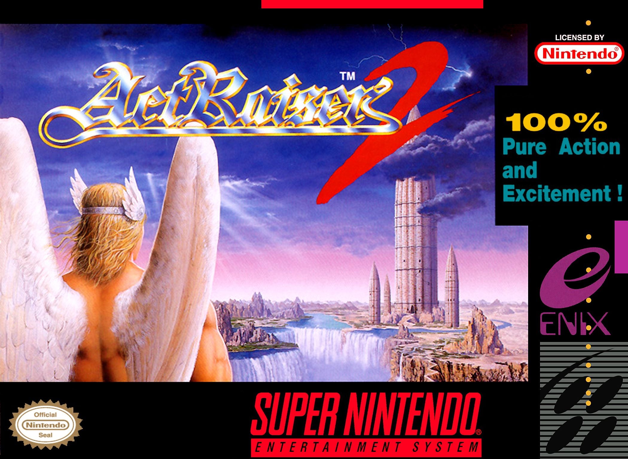 ActRaiser 2 SNES - Video Game - Used - CaveGamers