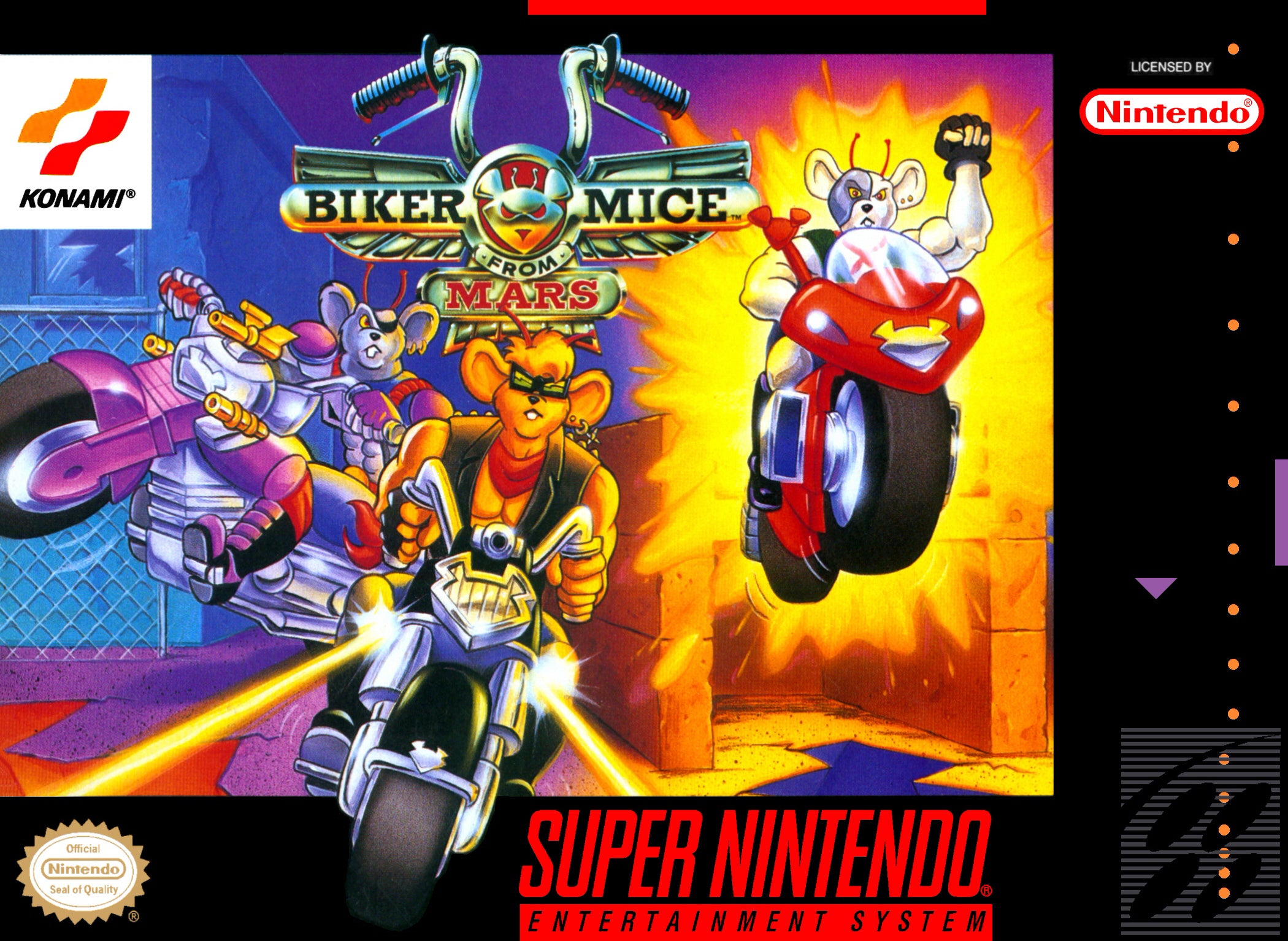 Biker Mice From Mars SNES - Video Game - Used - CaveGamers
