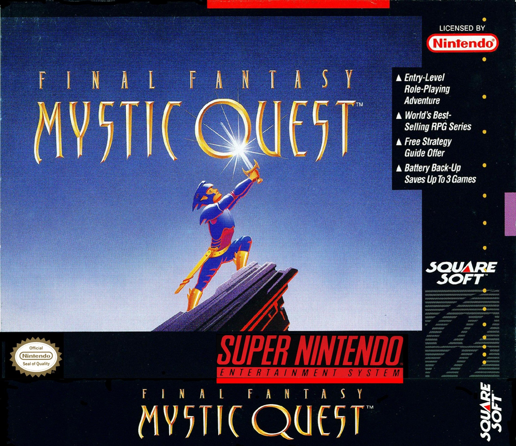Final Fantasy Mystic Quest SNES - Video Game - Used - CaveGamers