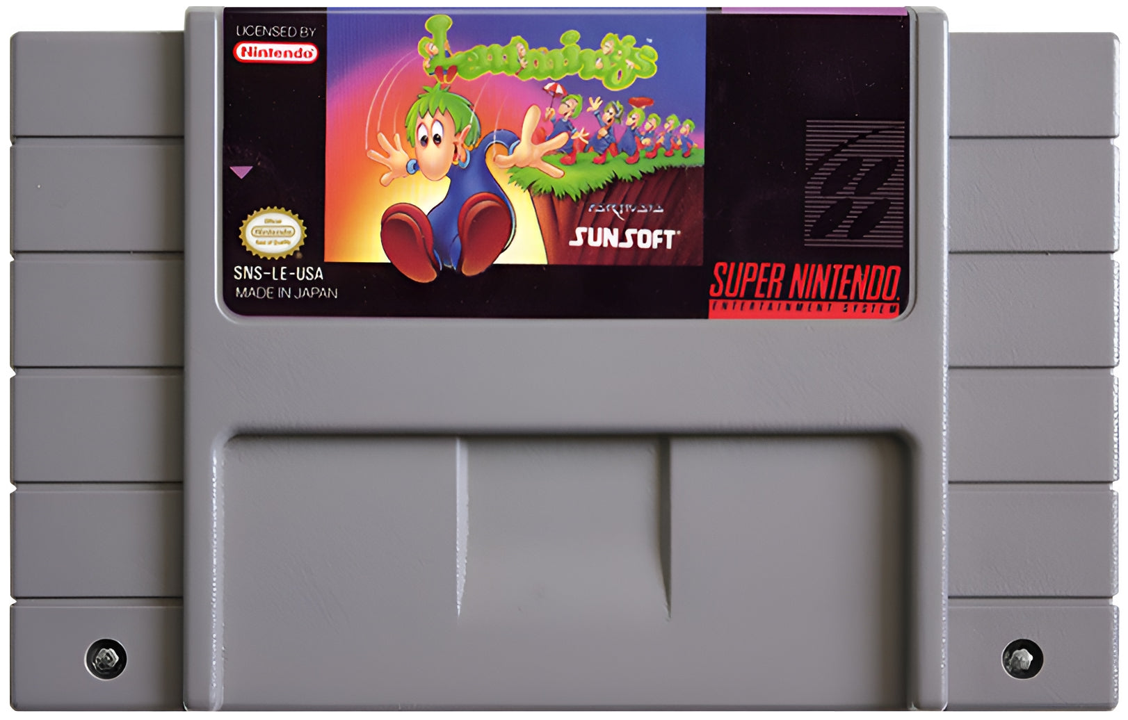 Lemmings SNES - Video Game - Used - CaveGamers - Image 3