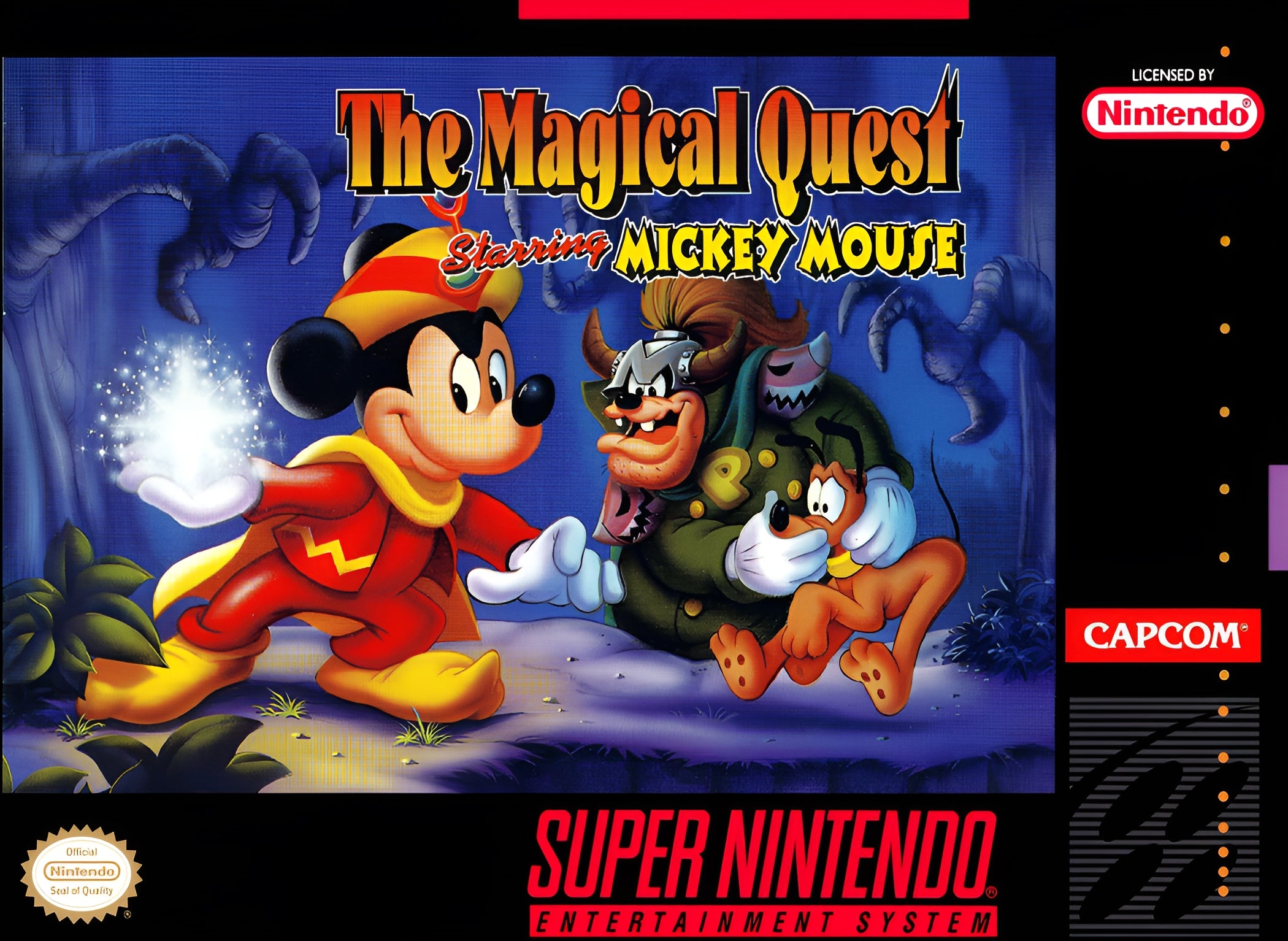 Magical Quest Starring Mickey Mouse SNES - Video Game - Used - CaveGamers