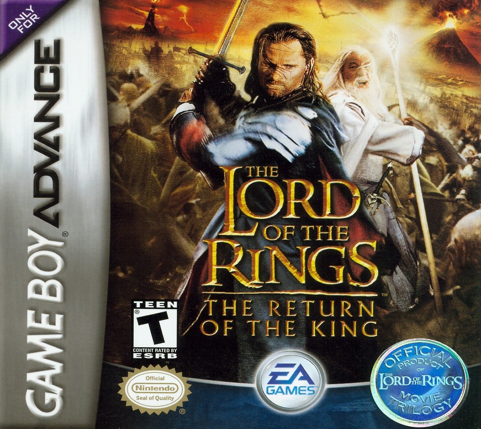 The Lord of the Rings: The Return of the King Game Boy Advance - Video Game - Used - CaveGamers
