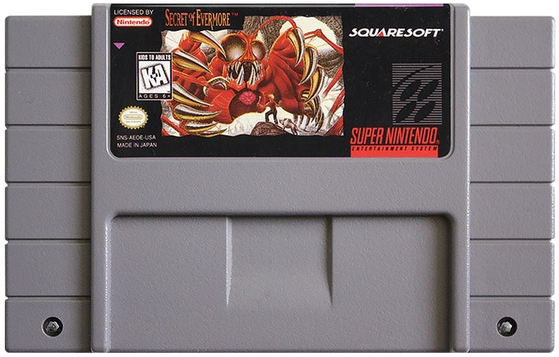 Secret of Evermore SNES - Video Game - Used - CaveGamers - Image 3