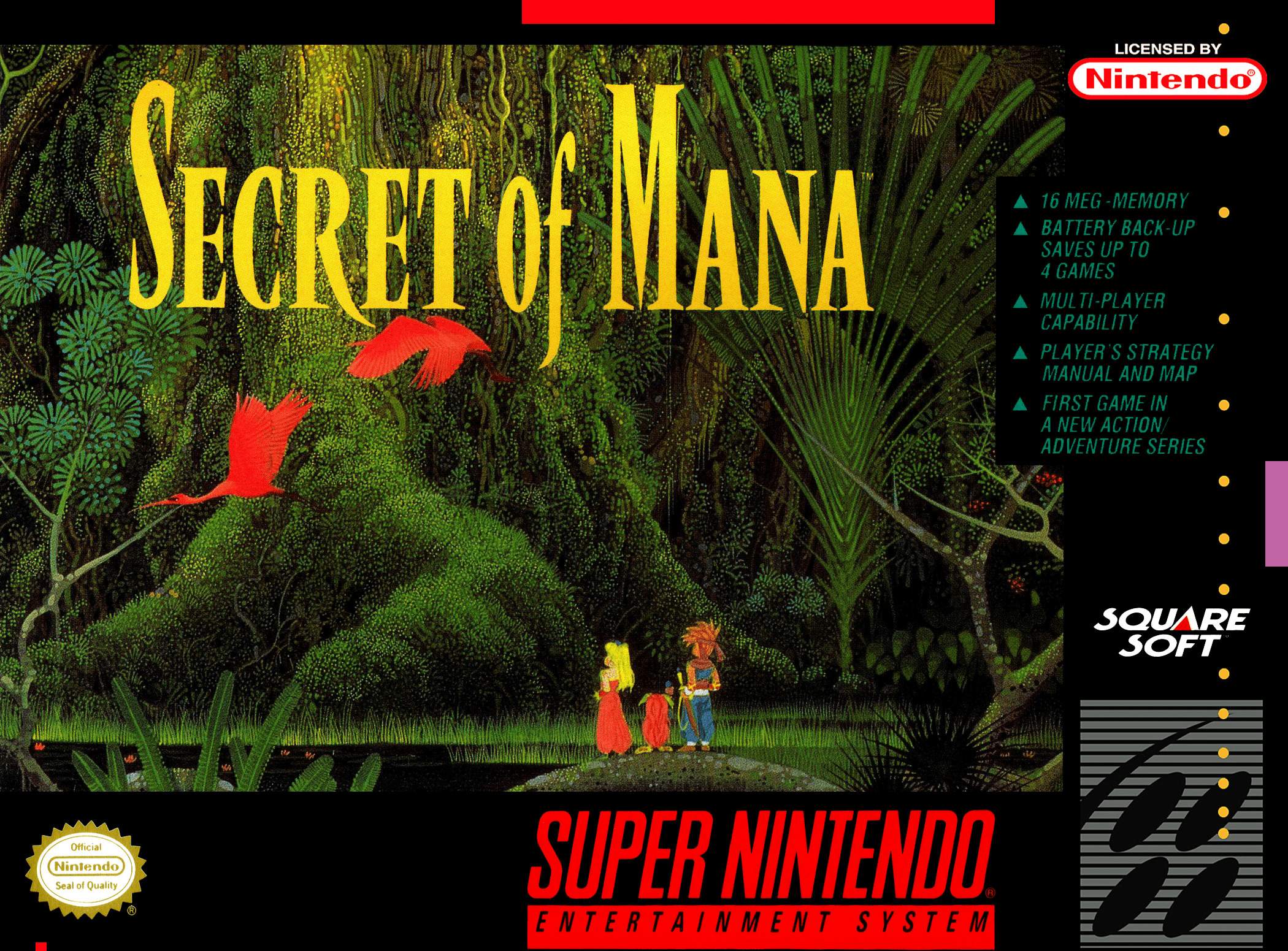 Secret of Mana SNES - Video Game - Used - CaveGamers