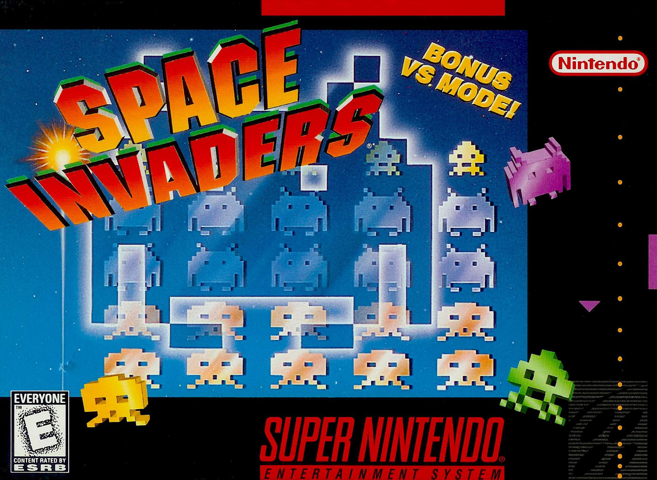 Space Invaders SNES - Video Game - Used - CaveGamers