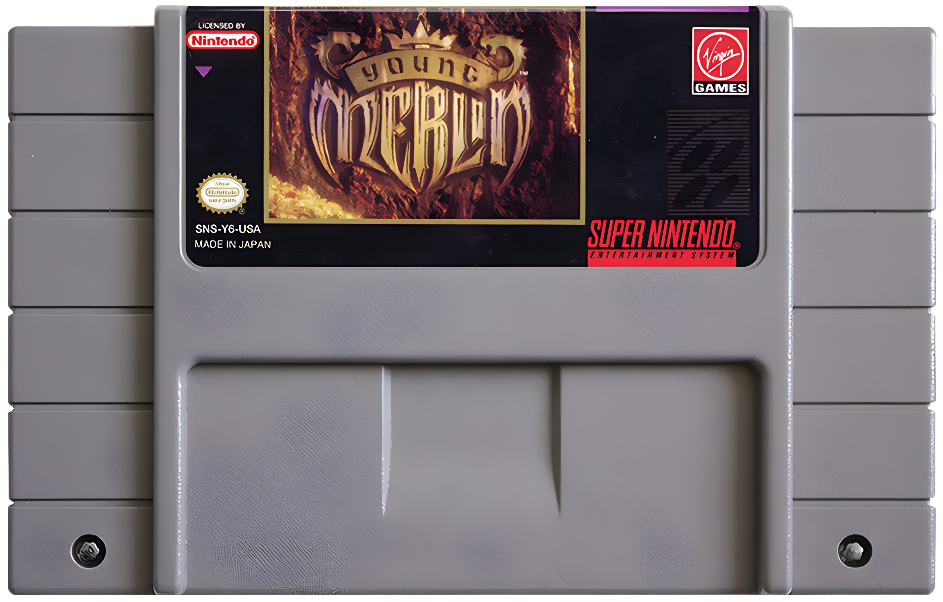 Young Merlin SNES - Video Game - Used - CaveGamers - Image 3