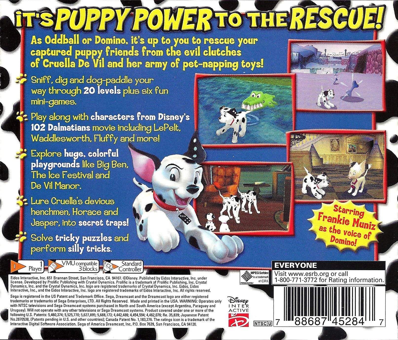 102 Dalmatians Puppies to the Rescue