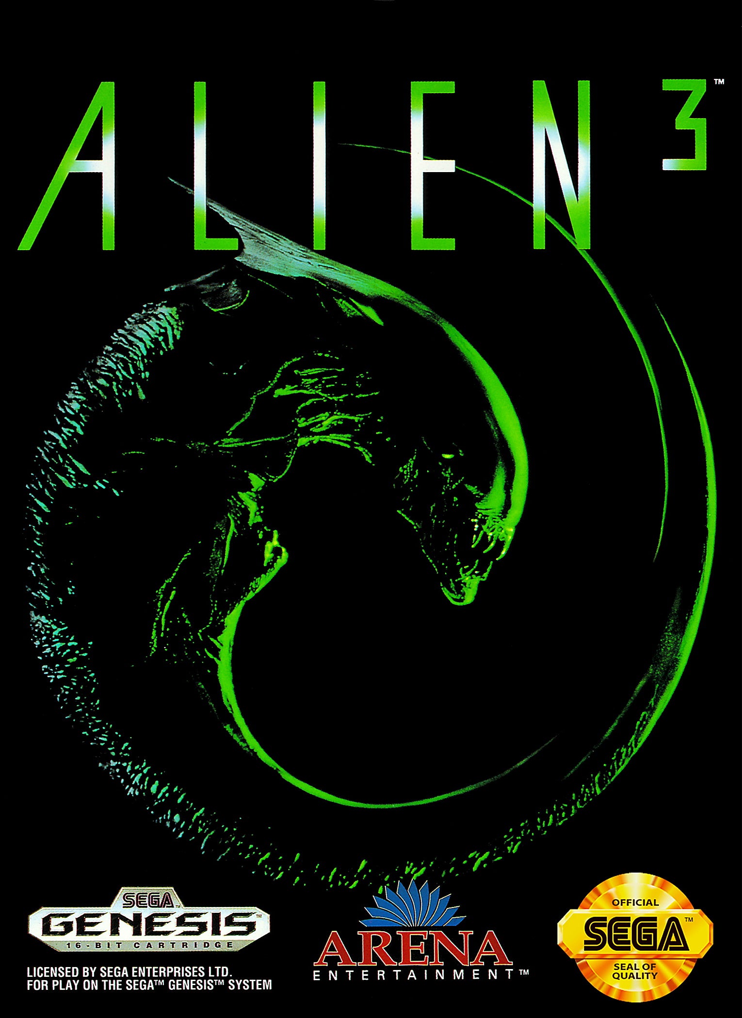 Alien 3 Genesis - Video Game - Used - CaveGamers