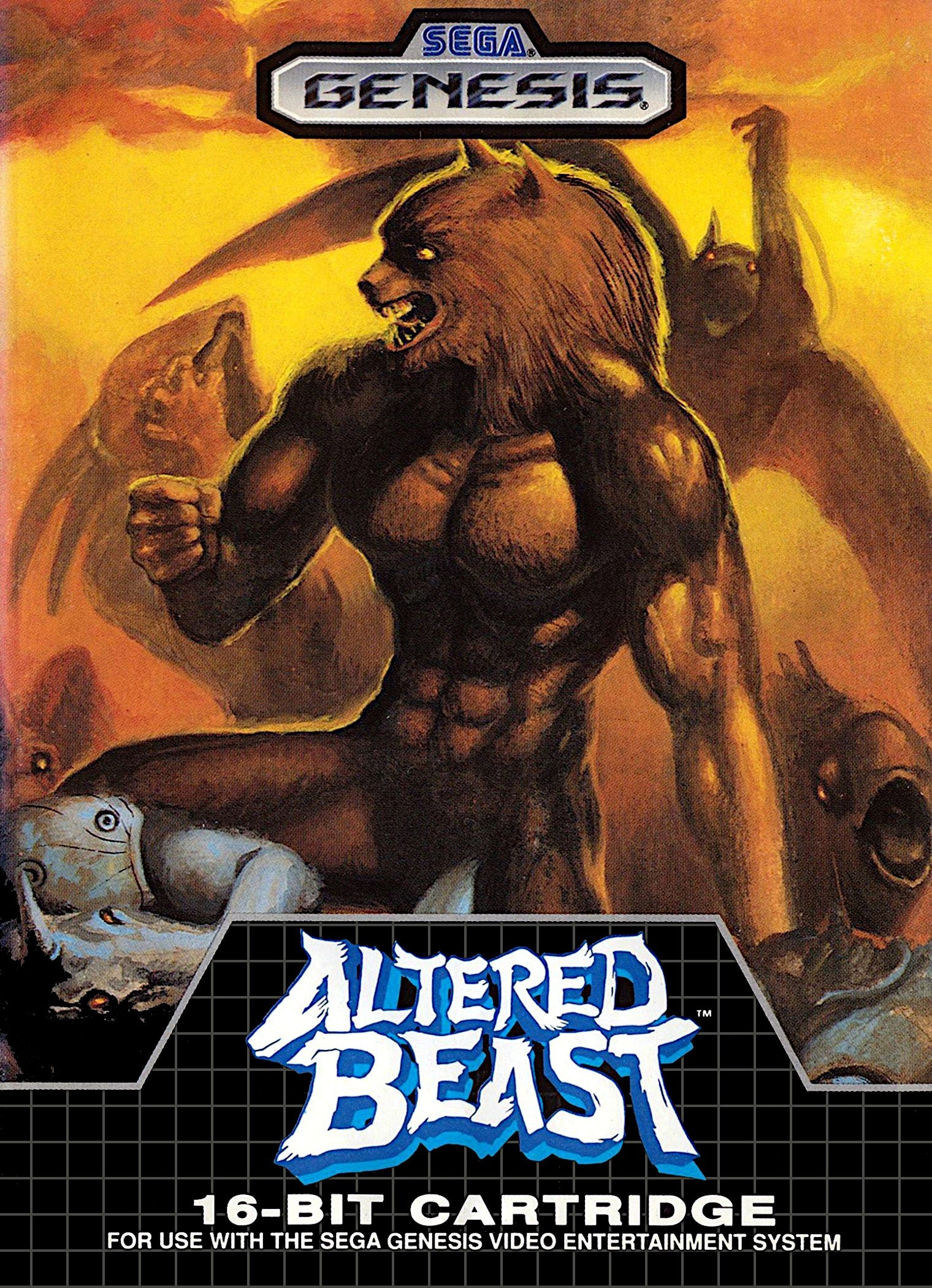 Altered Beast Genesis - Video Game - Used - CaveGamers