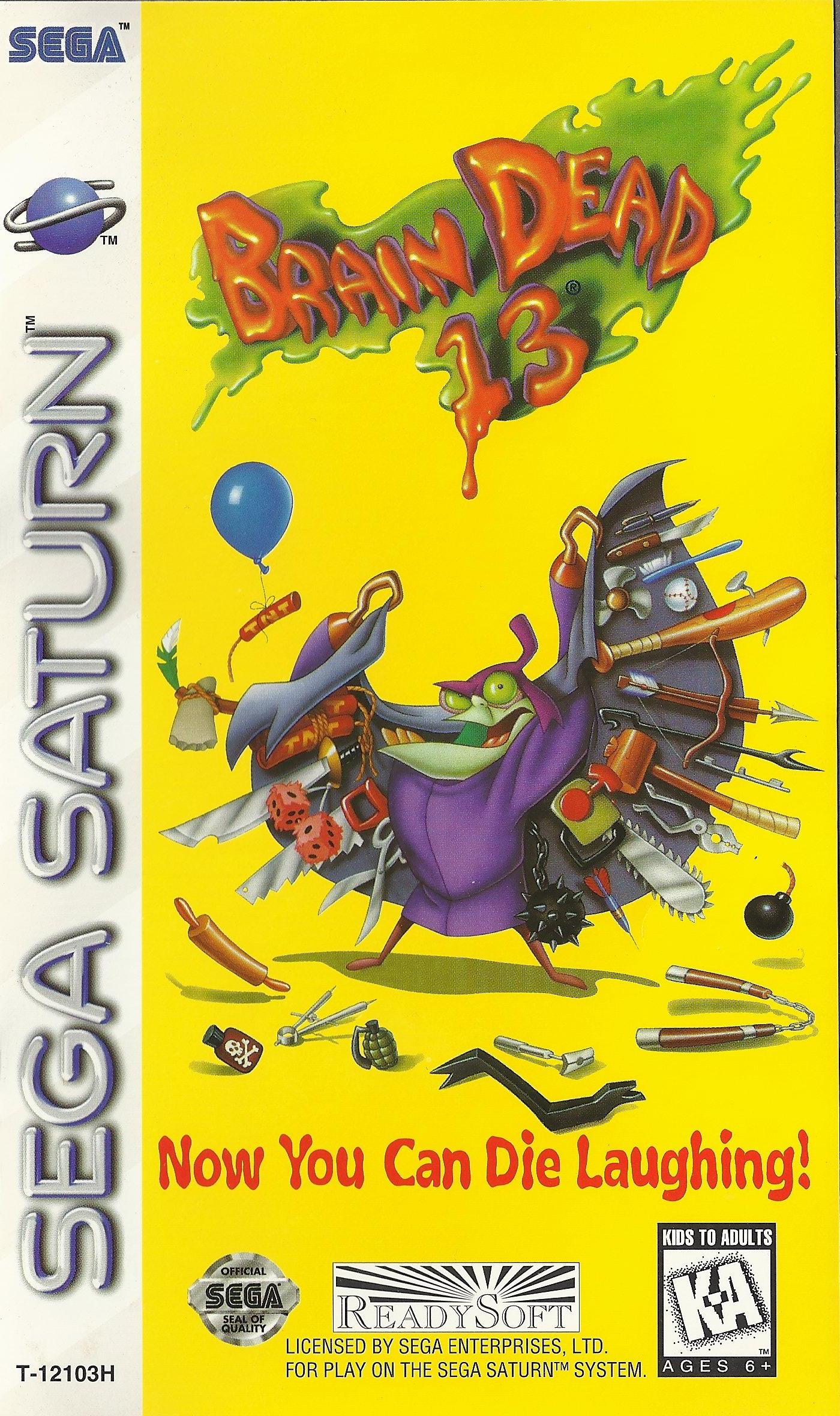 Brain Dead 13 Saturn - Video Game - Used - CaveGamers