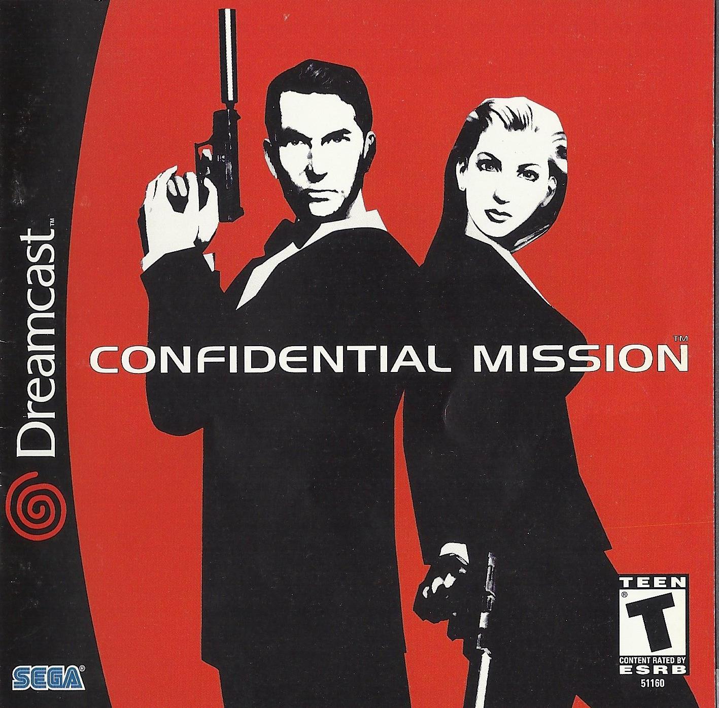 Confidential Mission DreamCast - Video Game - Used - CaveGamers