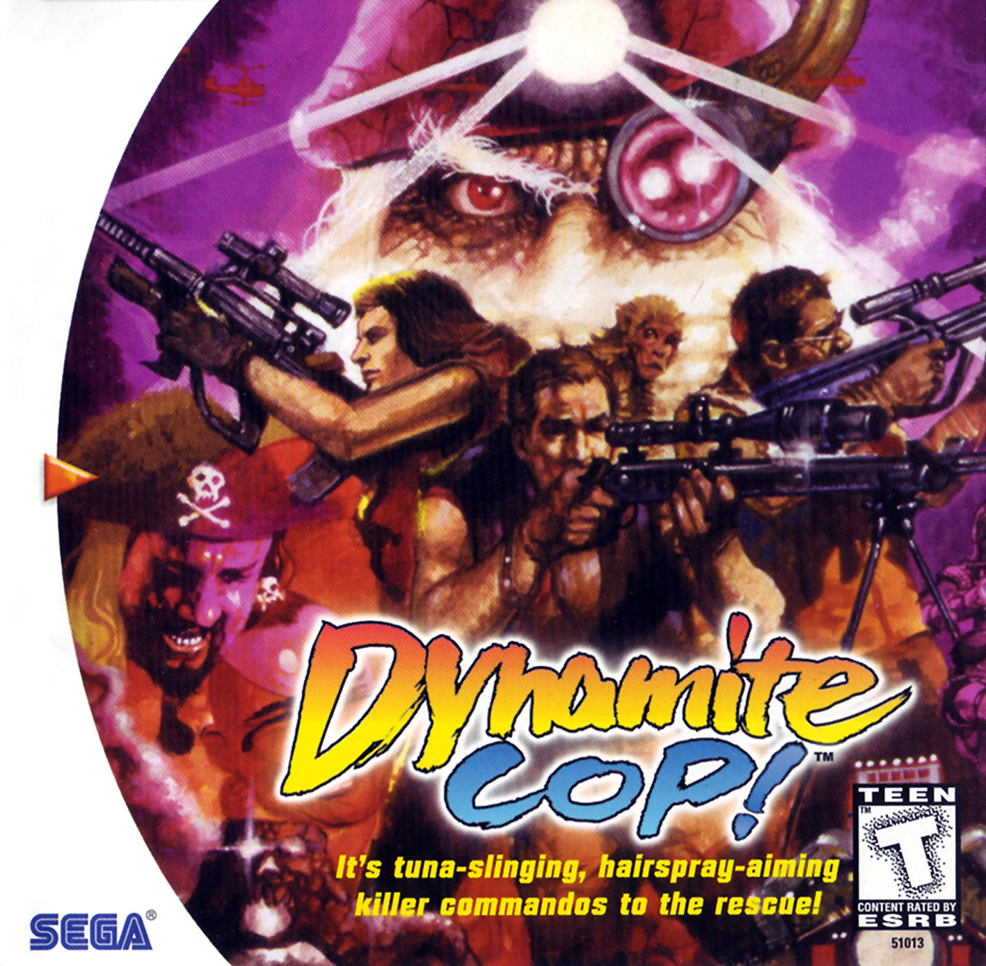Dynamite Cop DreamCast - Video Game - Used - CaveGamers