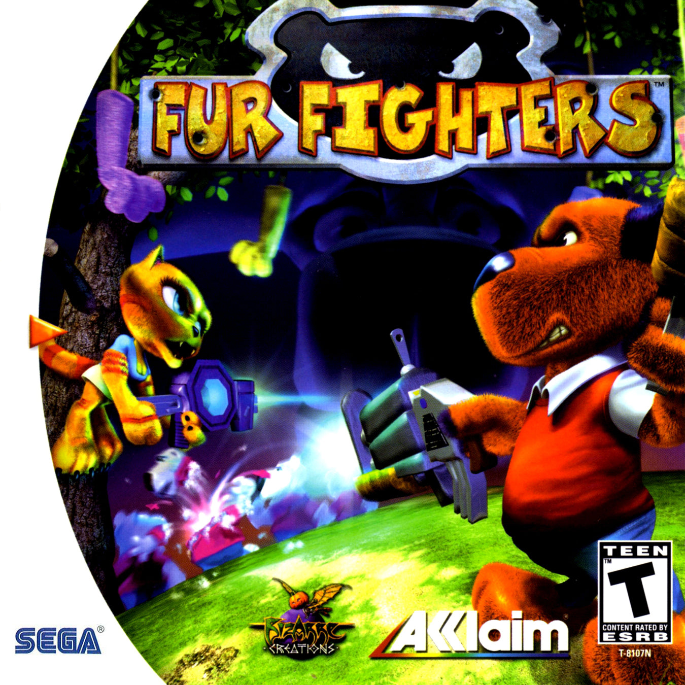 Fur Fighters DreamCast - Video Game - Used - CaveGamers