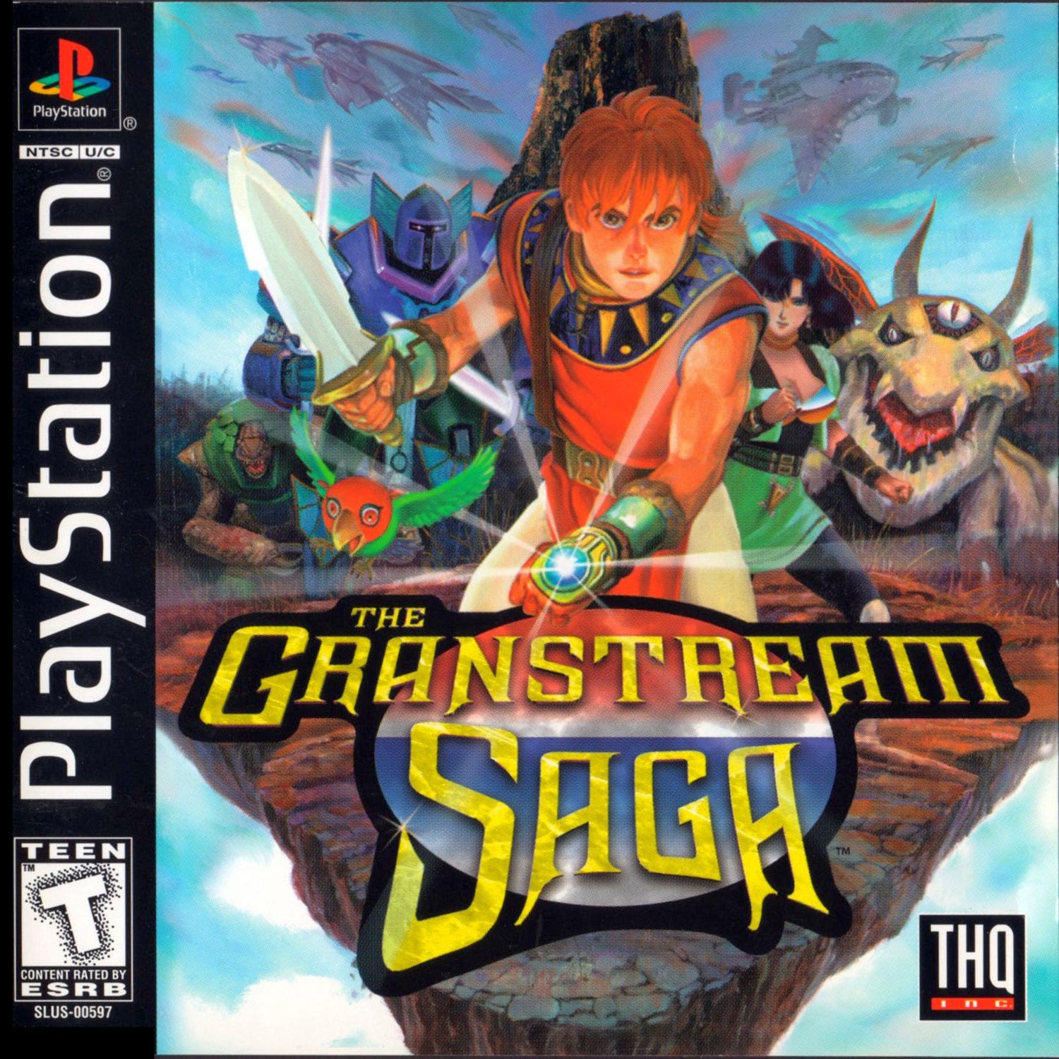 Granstream Saga Playstation - Video Game - Used - CaveGamers
