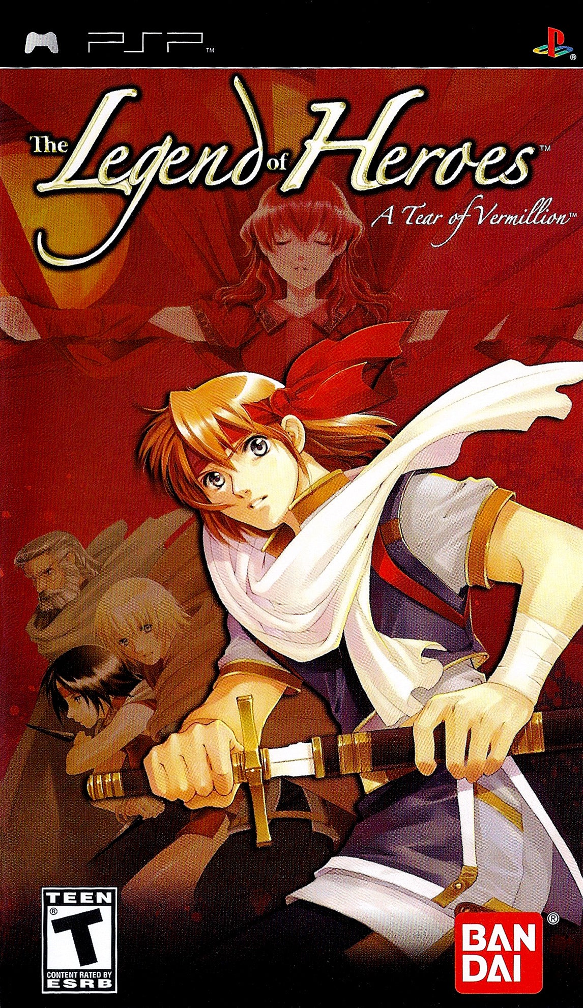 Legend of Heroes A Tear of Vermillion PSP - Video Game - Used - CaveGamers