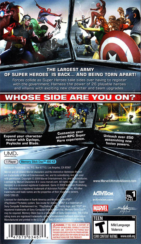 Marvel Ultimate Alliance