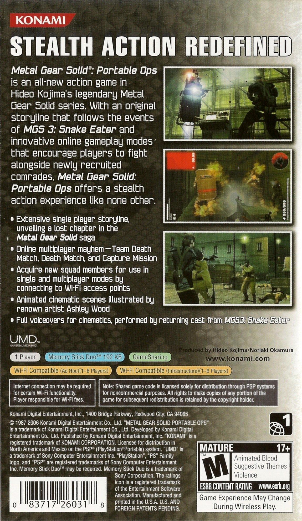 Metal Gear Solid Portable Ops