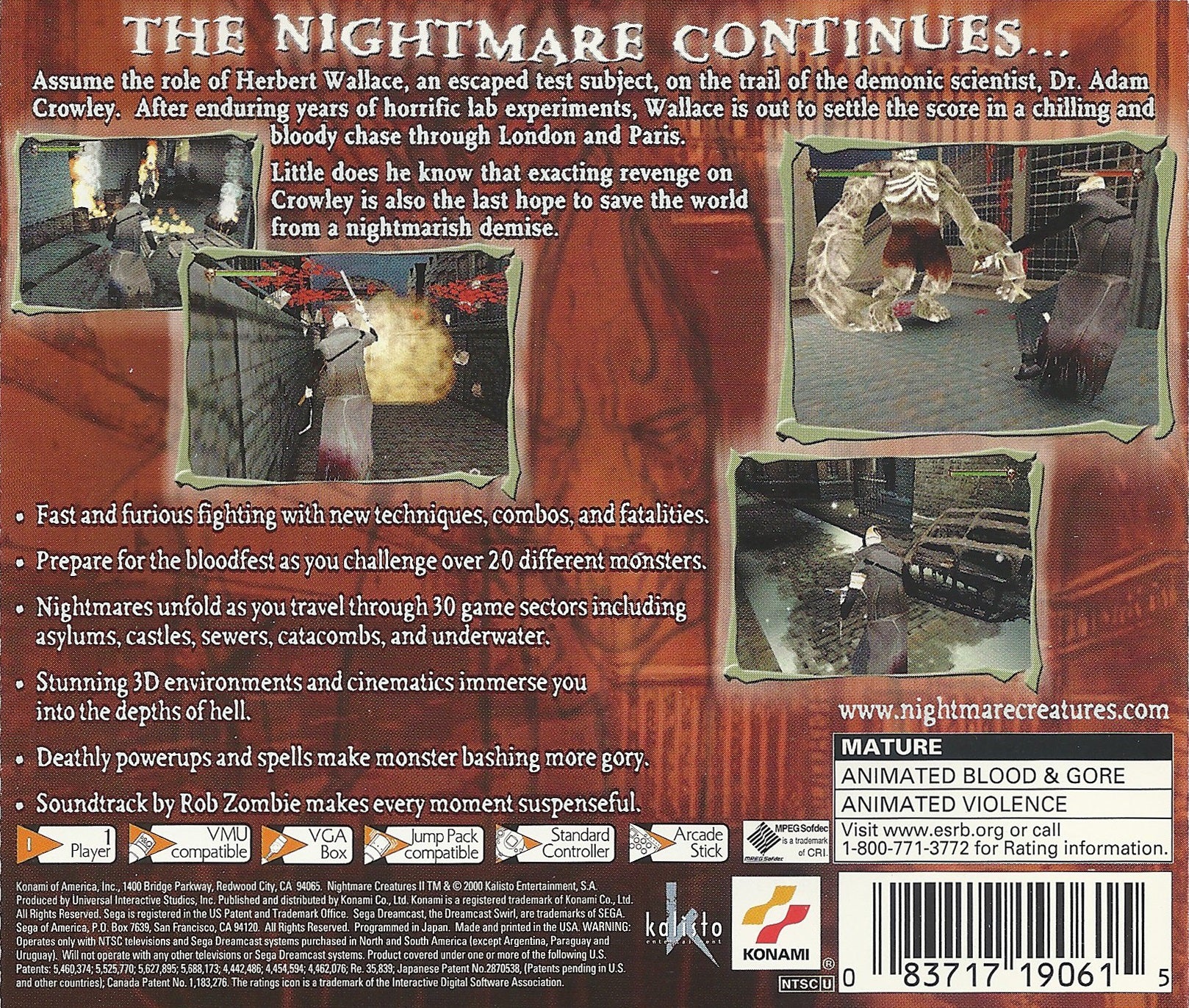 Nightmare Creatures II