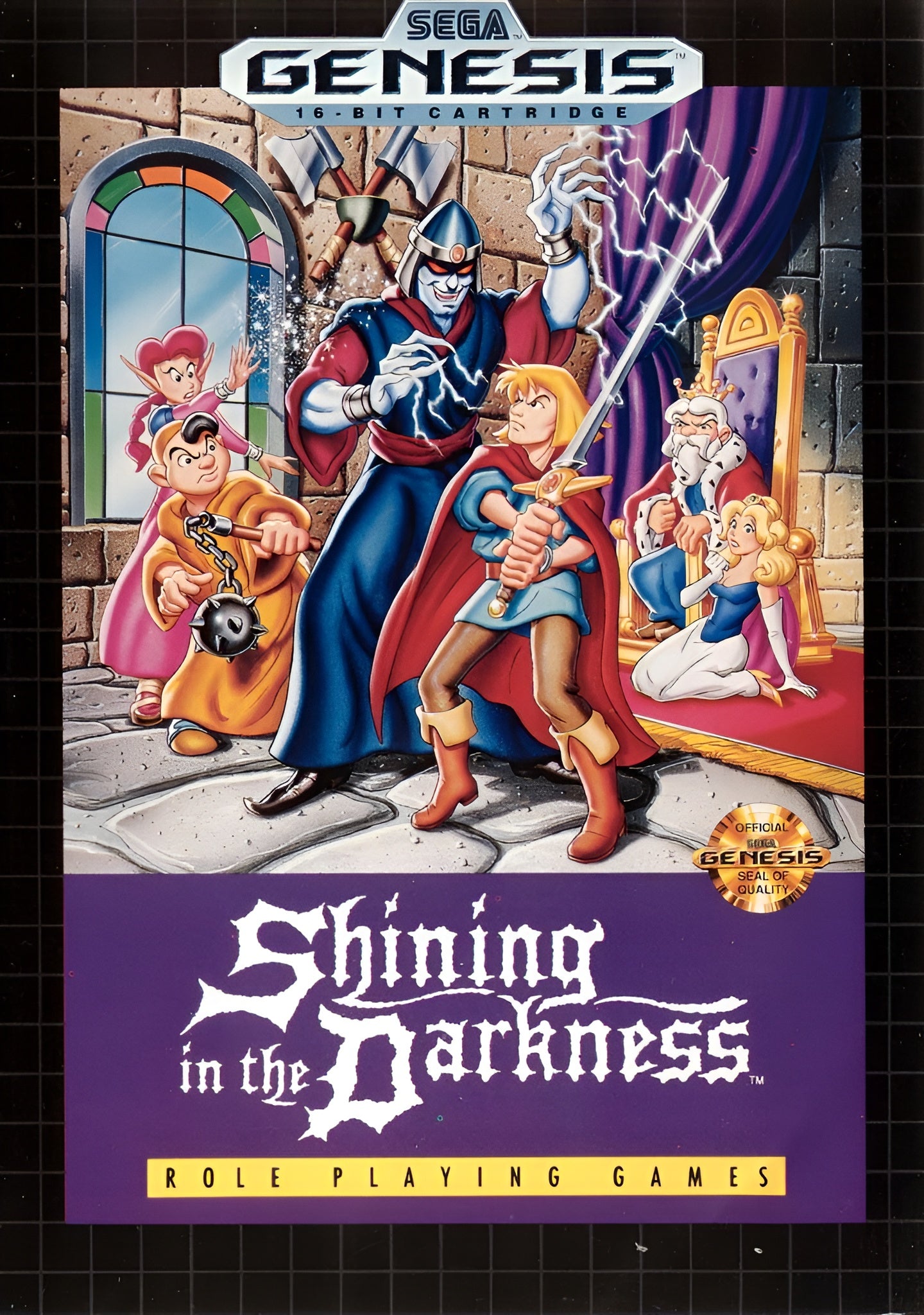 Shining in the Darkness Genesis - Video Game - Used - CaveGamers