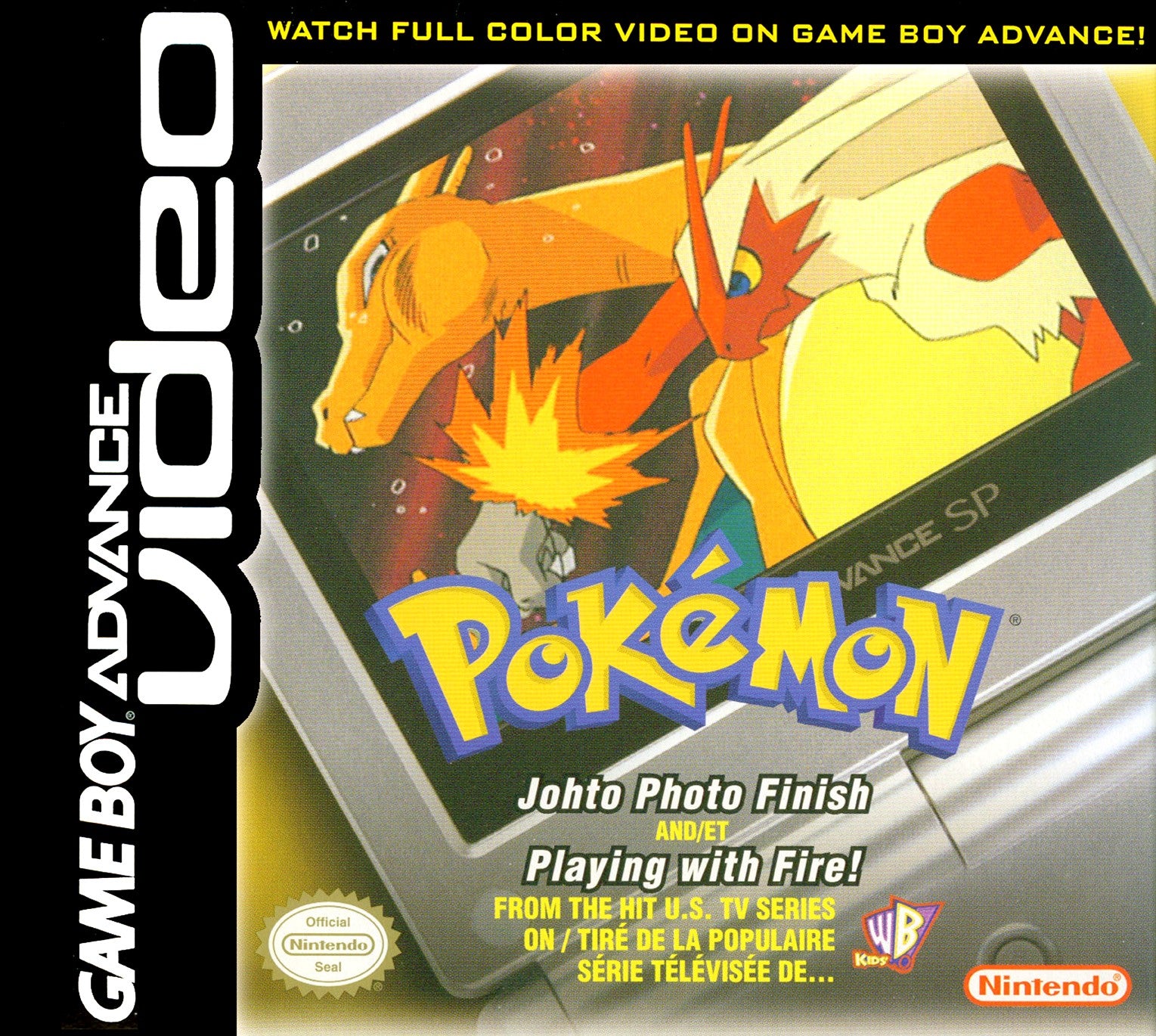 Pokemon Playing With Fire / Johto Photo Finish GBA Video Game Boy Advance - Video Game - Used - CaveGamers